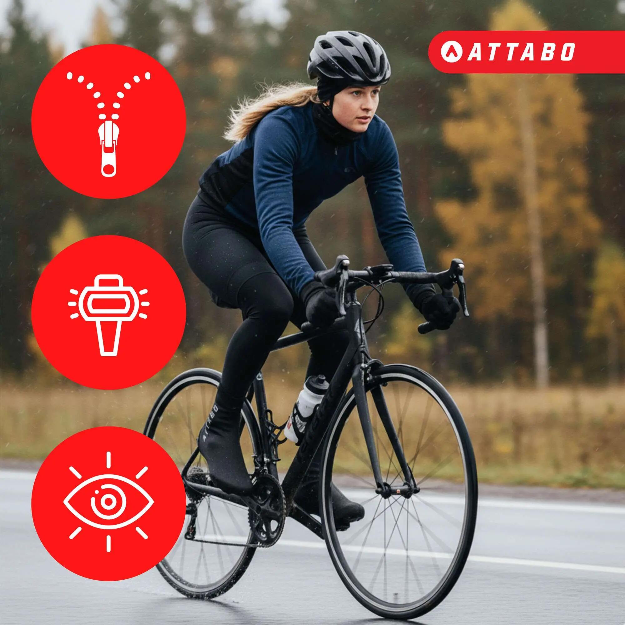 Protège-chaussures de vélo ATTABO DEFENSE 3/6