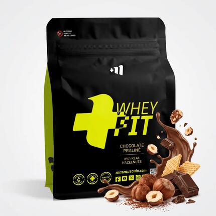 Whey Fit - 2 kg Vanille Framboos MASMUSCULO