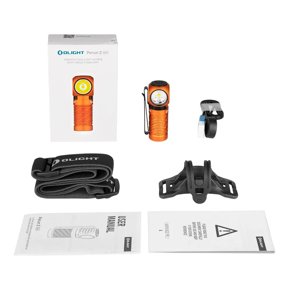 Olight Perun 2 MINI Oranje 8/8