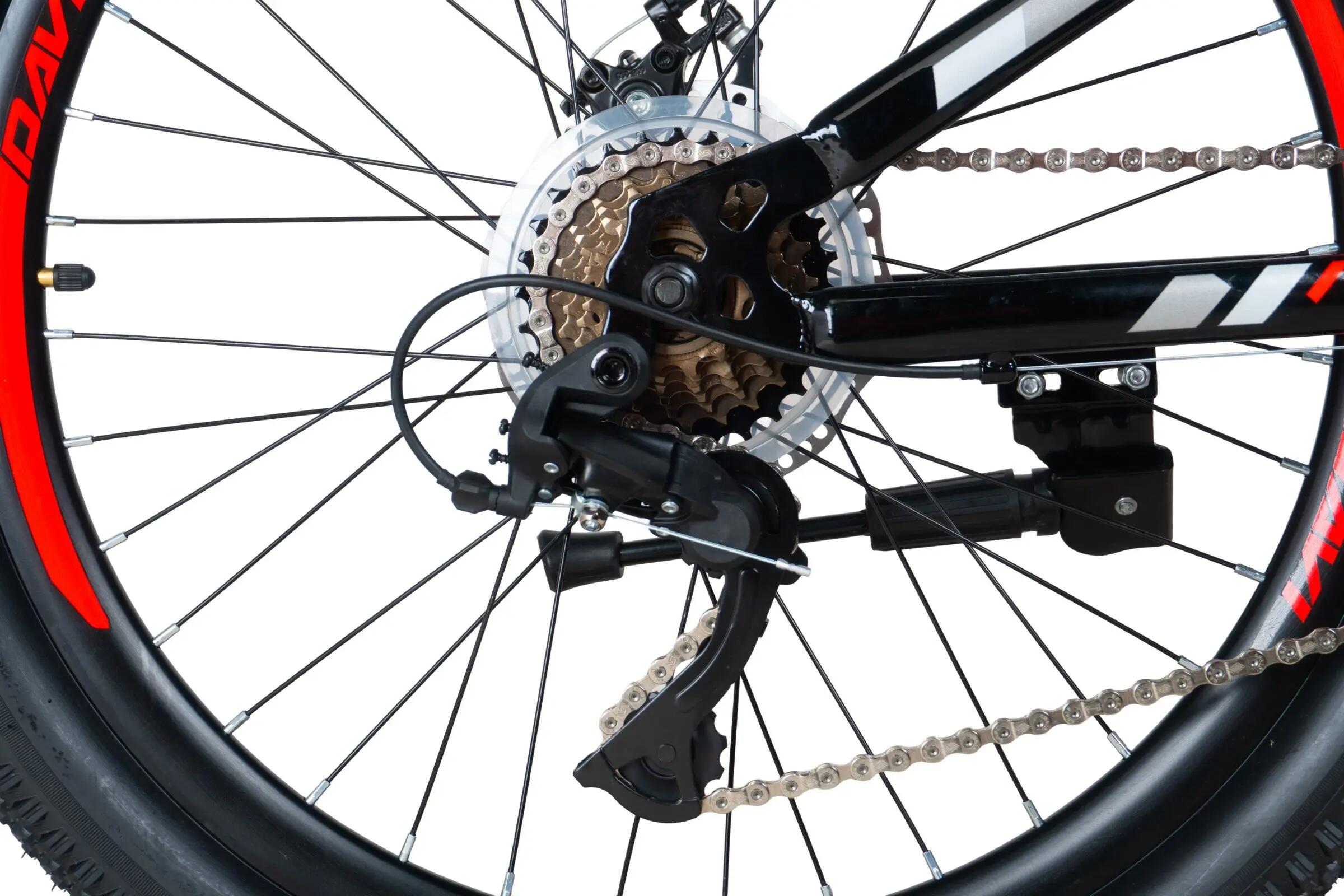 VTT 24" Terrano Pro steel cadre 11" 21 vitesses pour 9-12 ans 9/10