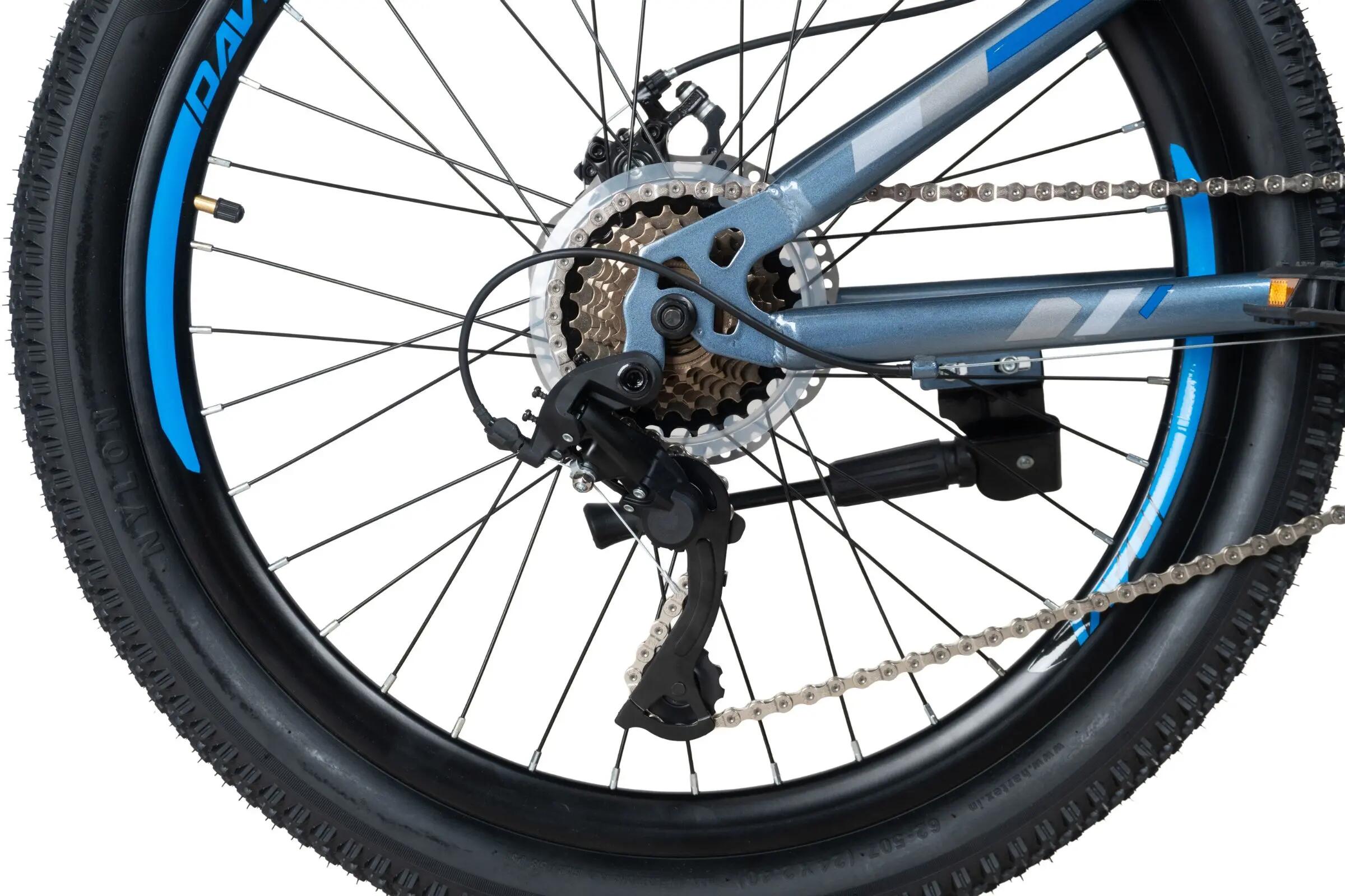 Mountainbike 24" Davi Terrano frame 11" 21 versnellingen voor 9-12 jaar 9/10