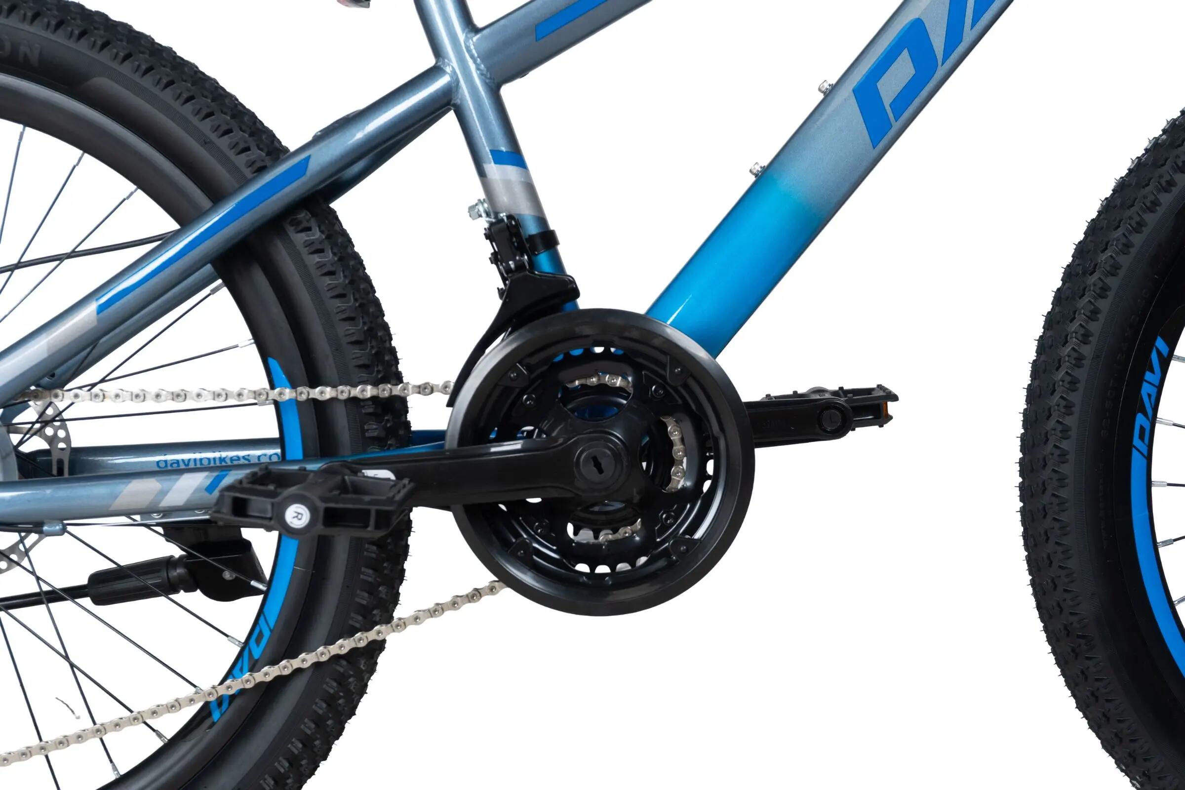 Mountainbike 24" Davi Terrano frame 11" 21 versnellingen voor 9-12 jaar 7/10