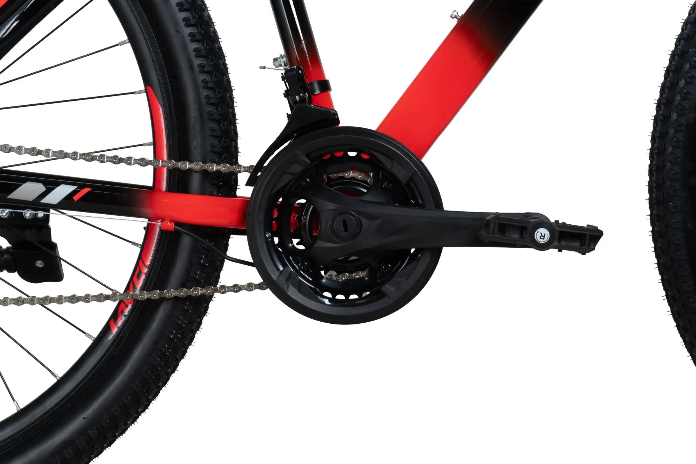 VTT 29" Terrano Pro cadre acier 18" 21 vitesses suspension 170-195 cm 7/10