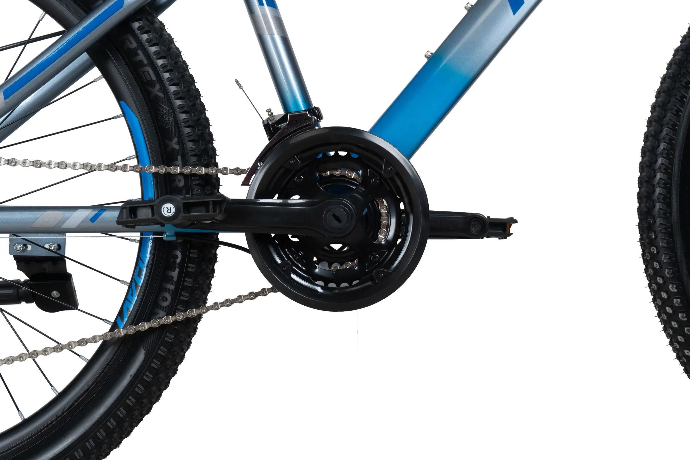 Mountainbike 26" Davi Terrano stalen frame 13" 21 versnellingen voorvering 7/10