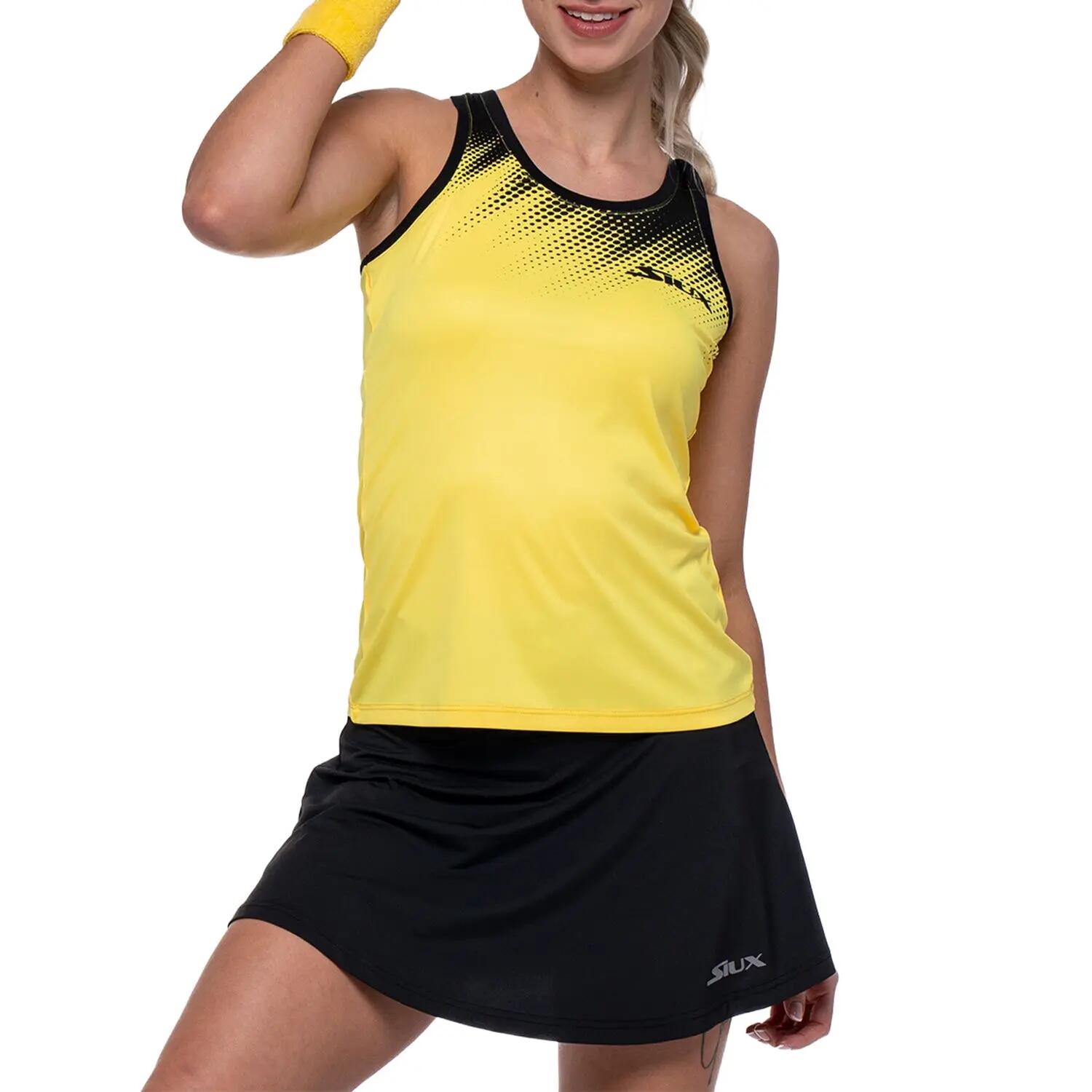 CAMISETA SIN MANGAS SIUX STRIKE MUJER AMARILLA XS 1/5