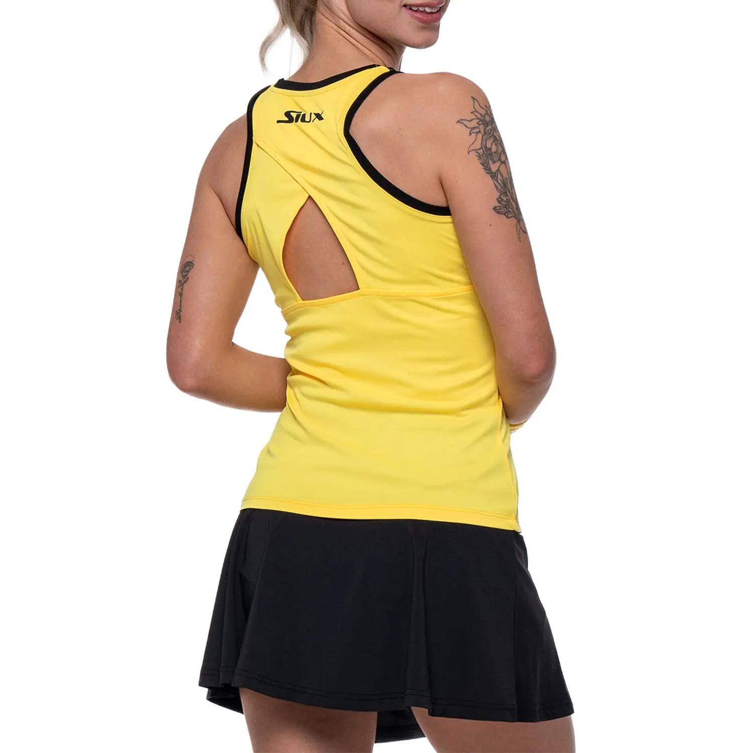 CAMISETA SIN MANGAS SIUX STRIKE MUJER AMARILLA XS 4/5