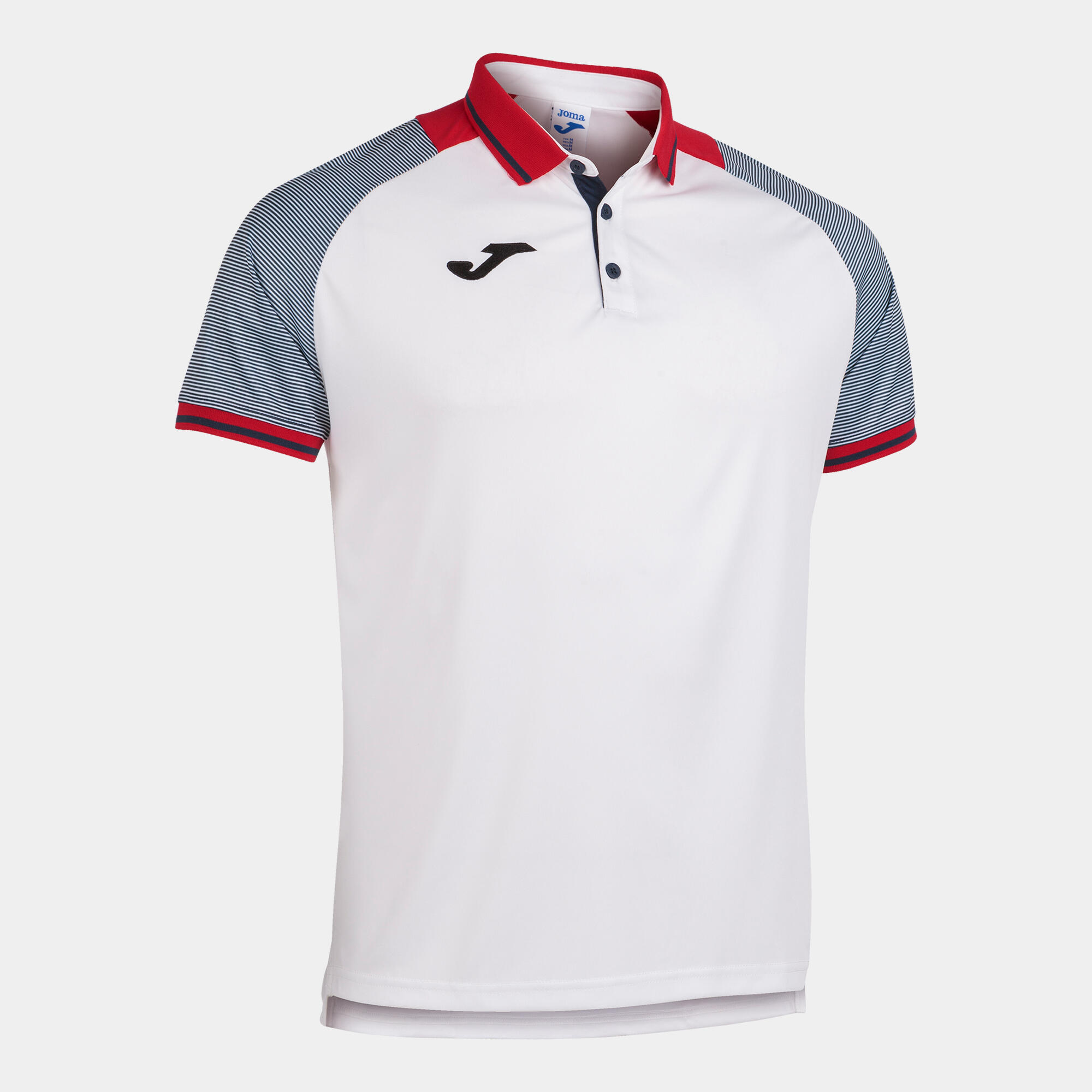 Polo Manches Courtes Football Enfants Joma Essential II Blanc 1/5