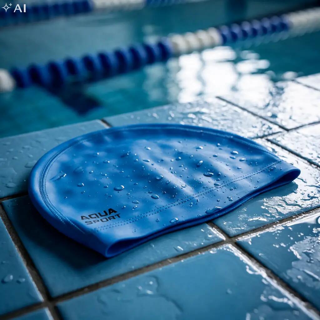 Czepek pływacki materiałowy dla dorosłych Aqua-Sport PU Cap 5/7