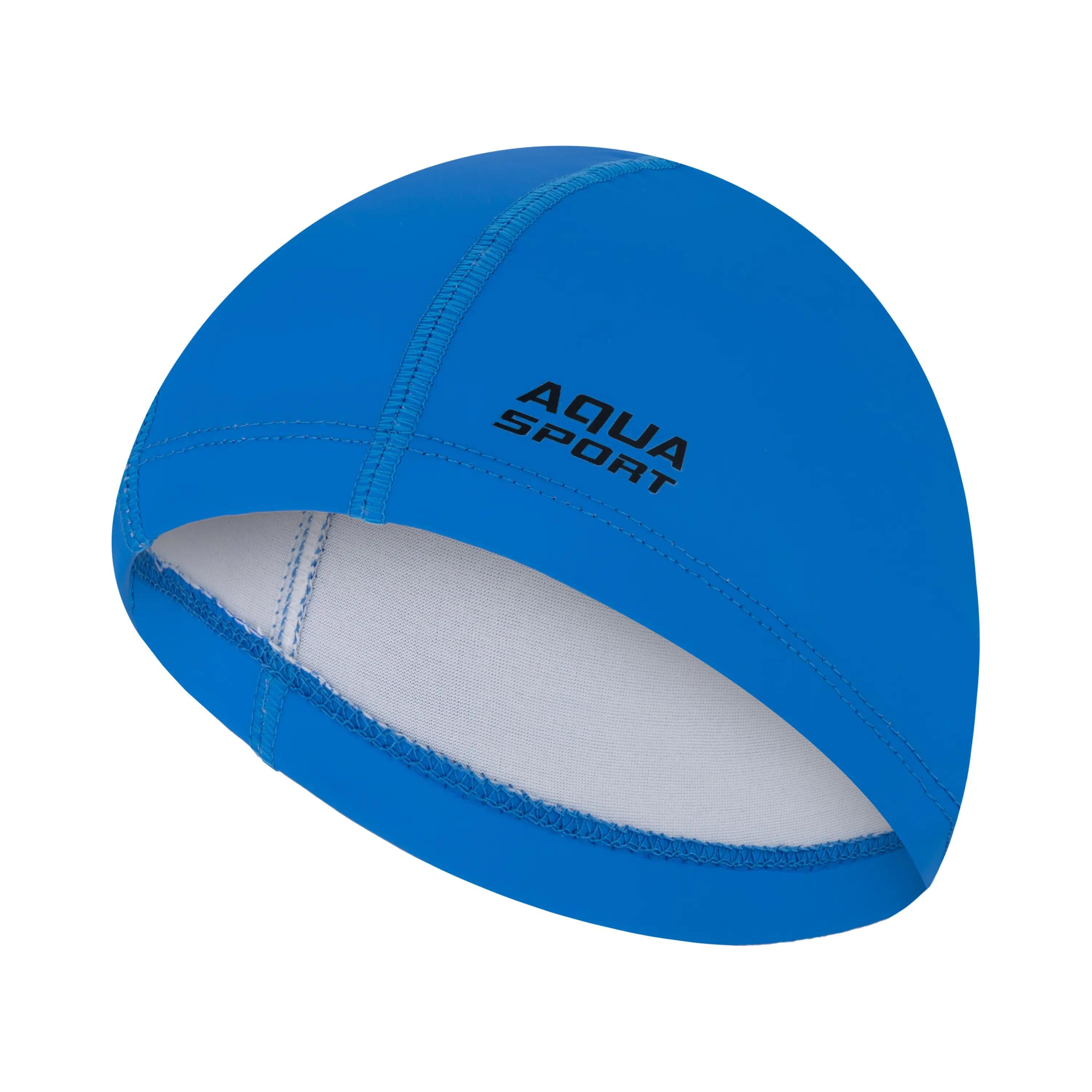 Czepek pływacki materiałowy dla dorosłych Aqua-Sport PU Cap 2/7