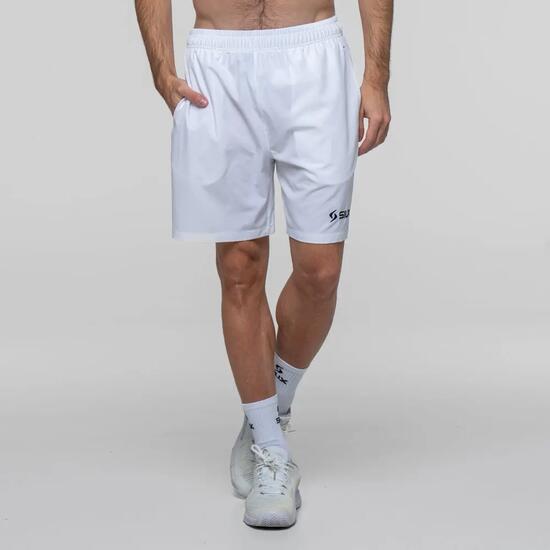 SIUX Match 26 Blanc | Short de sport homme, léger, confortable et respirant