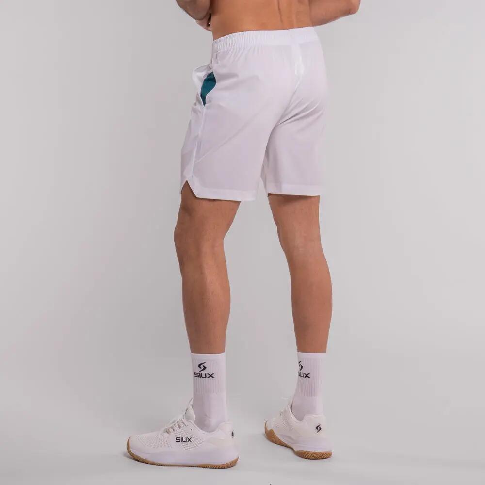 Siux - Short technique Padel Silk, Taille XL Blanc 4/5