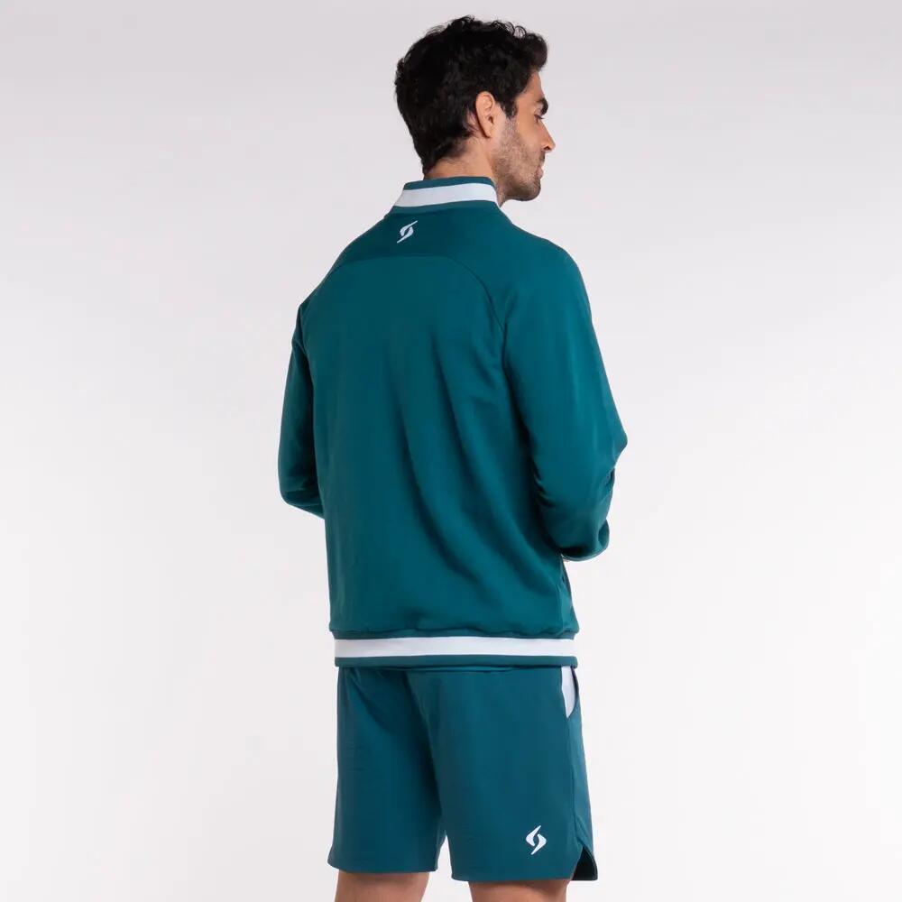 Siux - Veste sportive Padel Silk, Taille M Vert 3/5