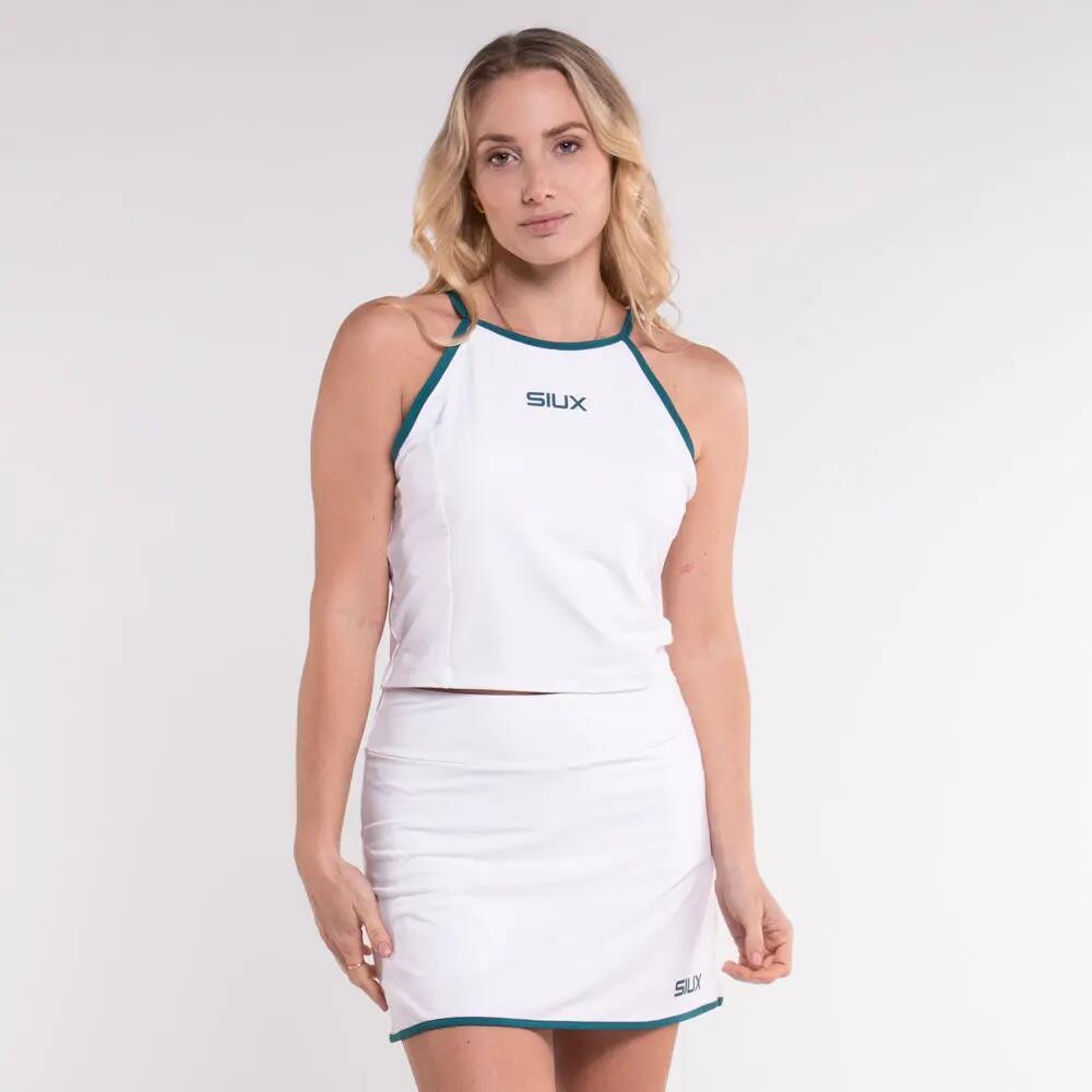 SIUX Silk 26 Weiß | Damen-Sportshirt, leicht, elastisch und atmungsaktiv 1/5