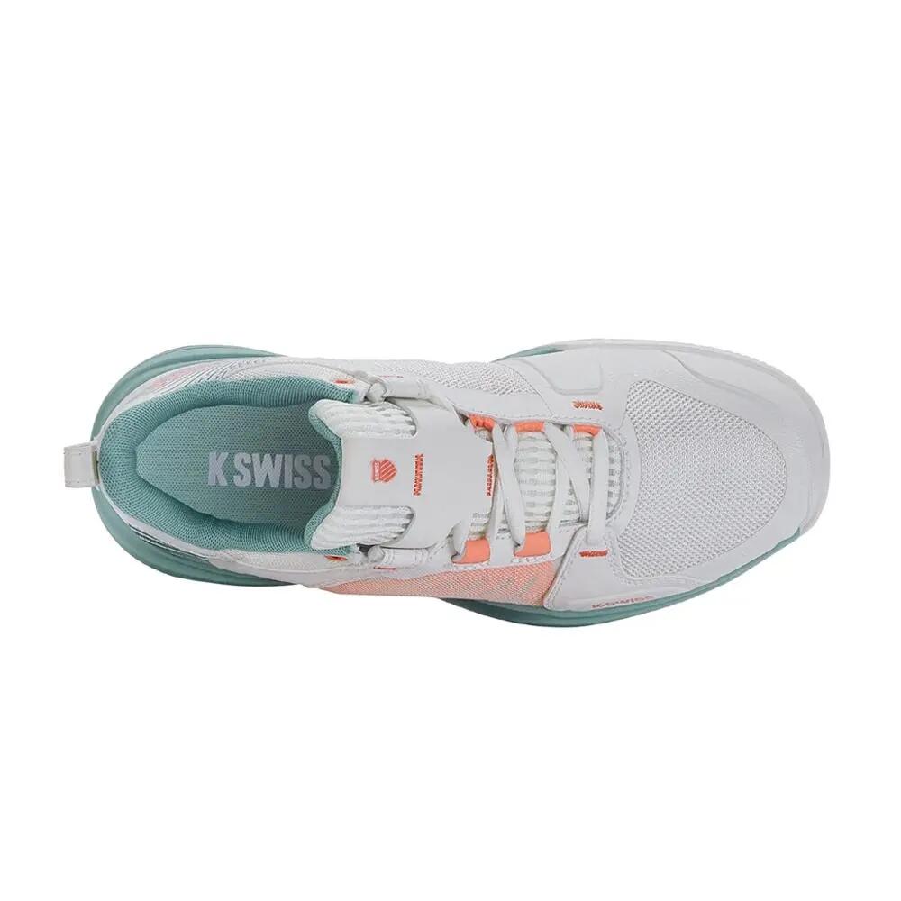 Kswiss Ultrashot Team Blanco Coral Mujer 97395143 3/7