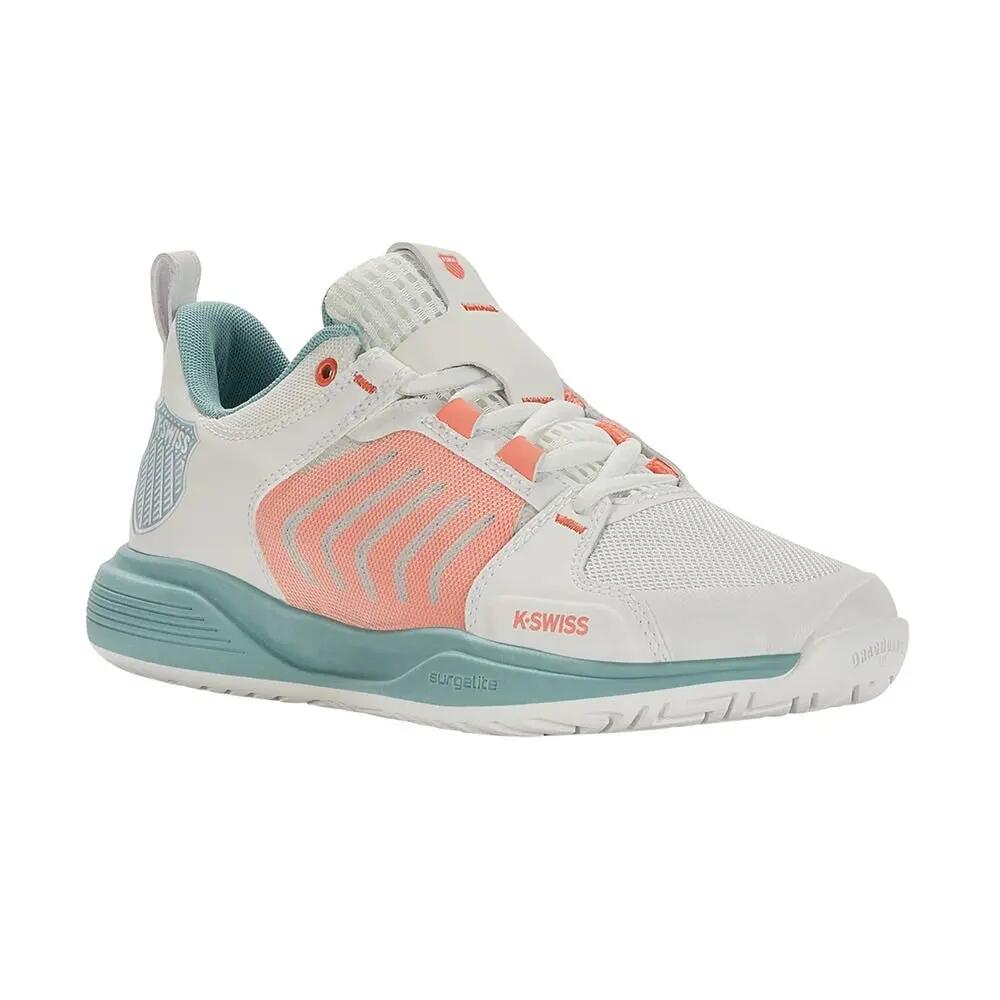 Kswiss Ultrashot Team Blanco Coral Mujer 97395143 2/7