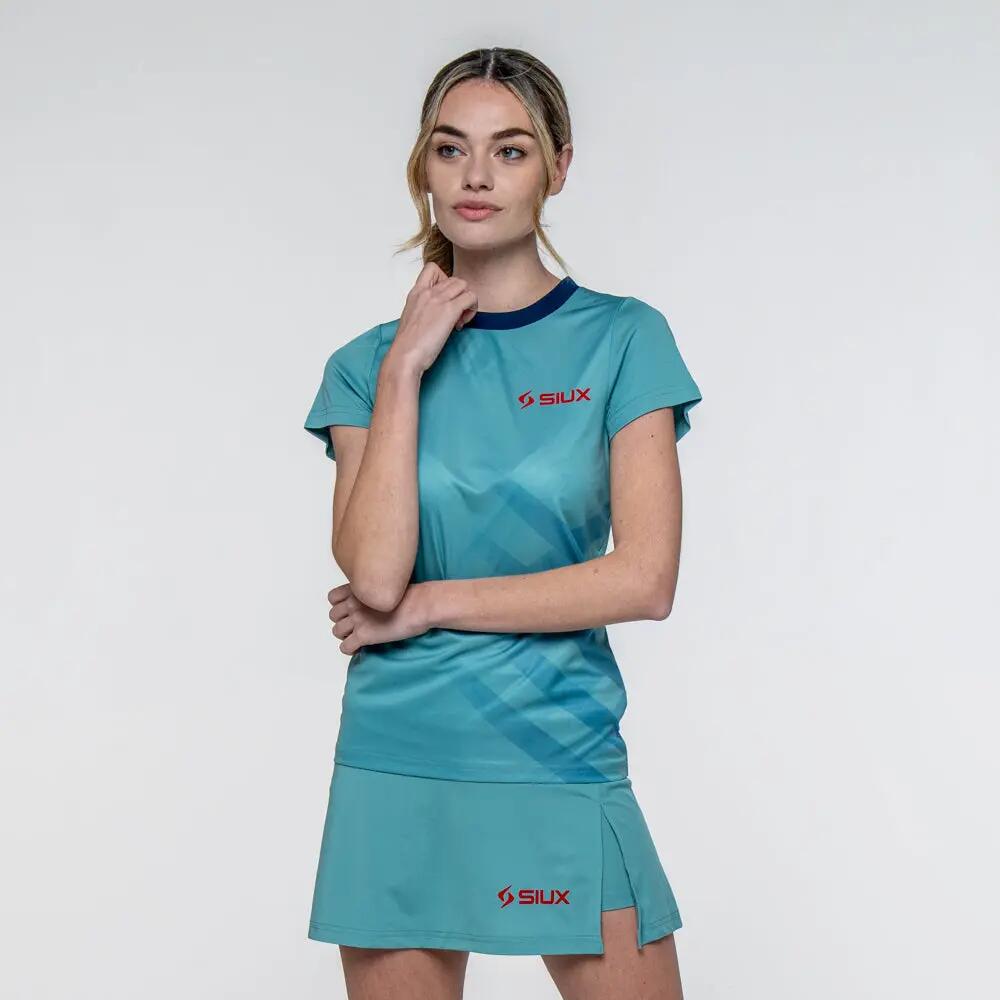 SIUX Wave 26 Grün | Damen-Sportshirt, leicht, elastisch und atmungsaktiv 4/7