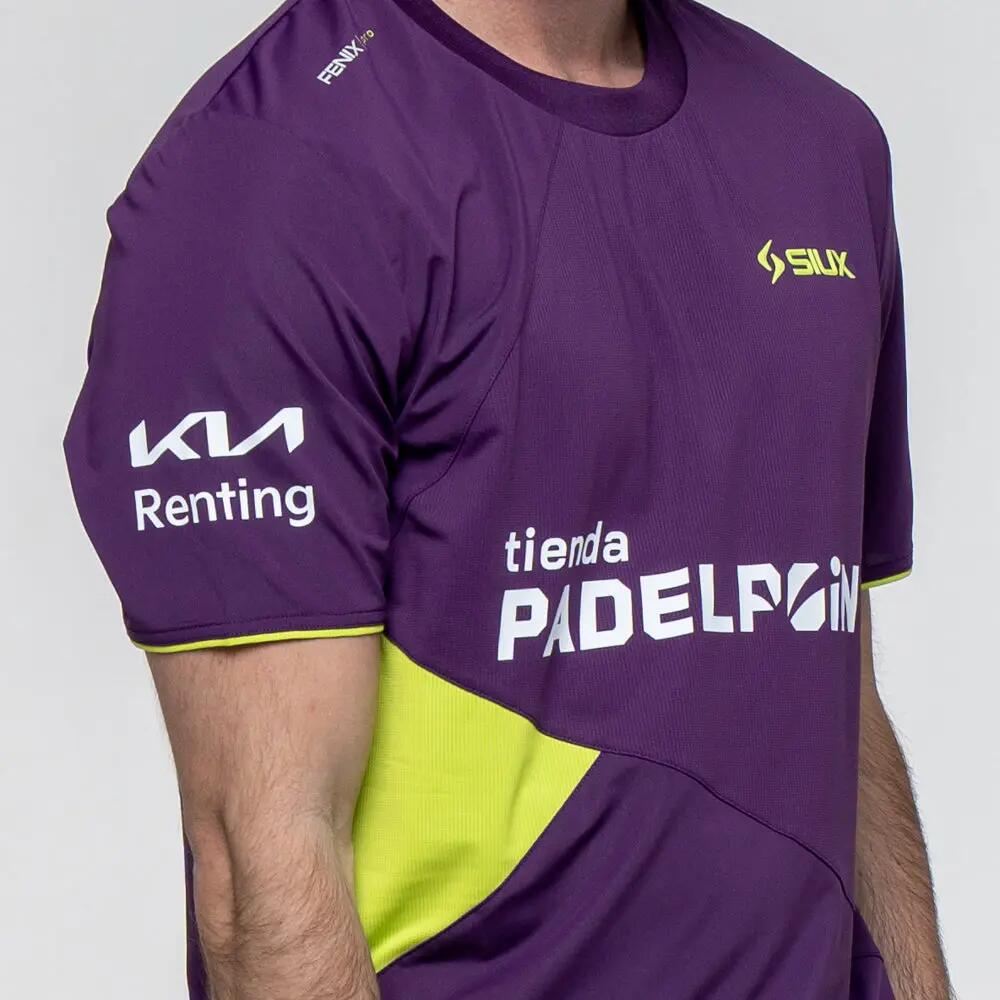 SIUX Fénix x Leo Augsburger 26 Morada | Camiseta oficial Leo Augsburger ligera 4/5