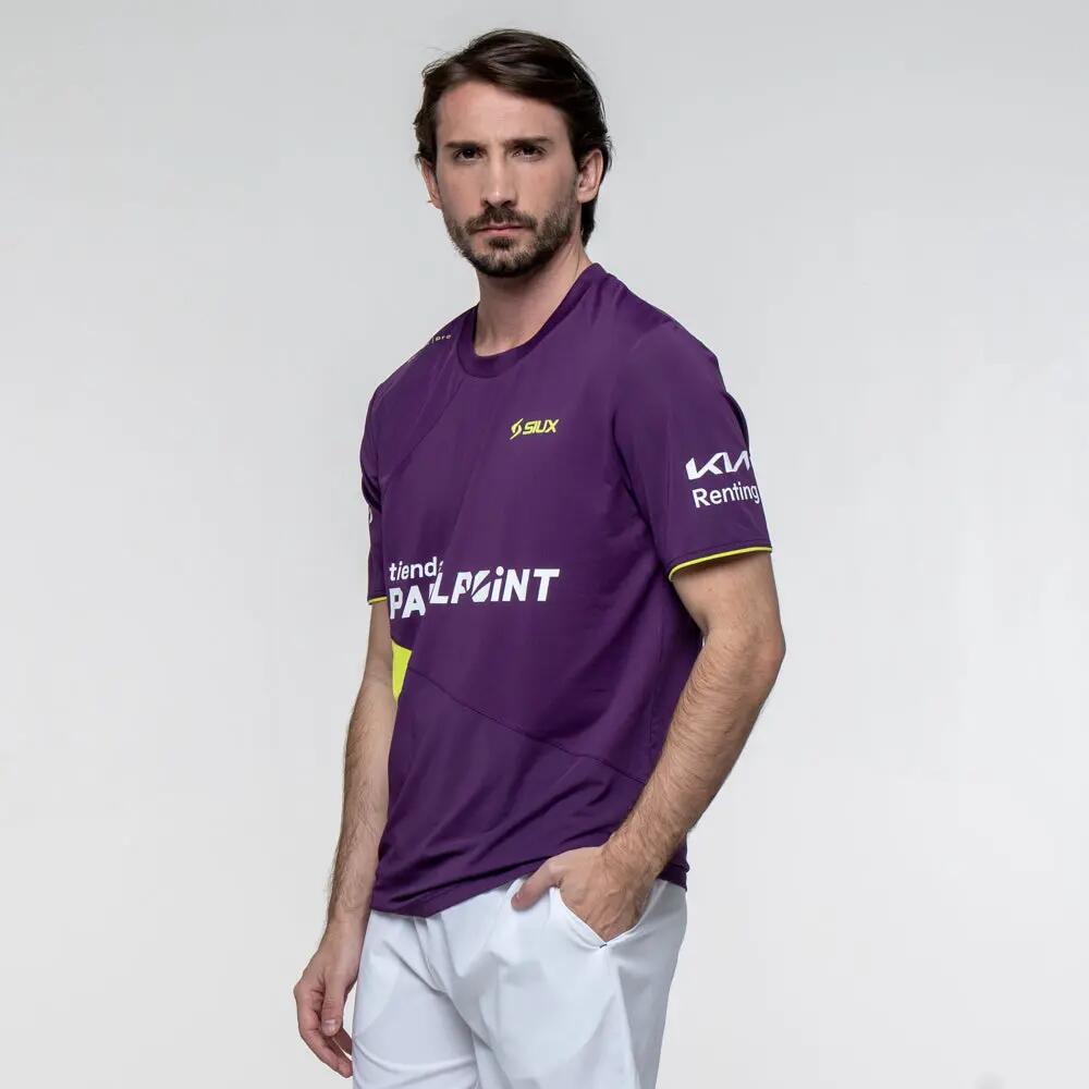 SIUX Fénix x Leo Augsburger 26 Morada | Camiseta oficial Leo Augsburger ligera 3/5
