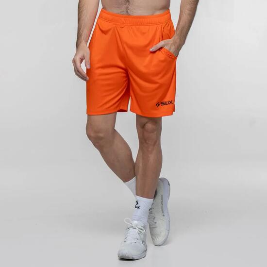 SIUX Club 26 Orange | Short de sport homme, léger, confortable et respirant