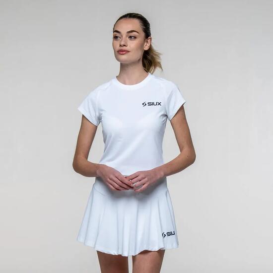 SIUX Match 26 Weiß | Damen-Sportshirt, leicht, elastisch und atmungsaktiv