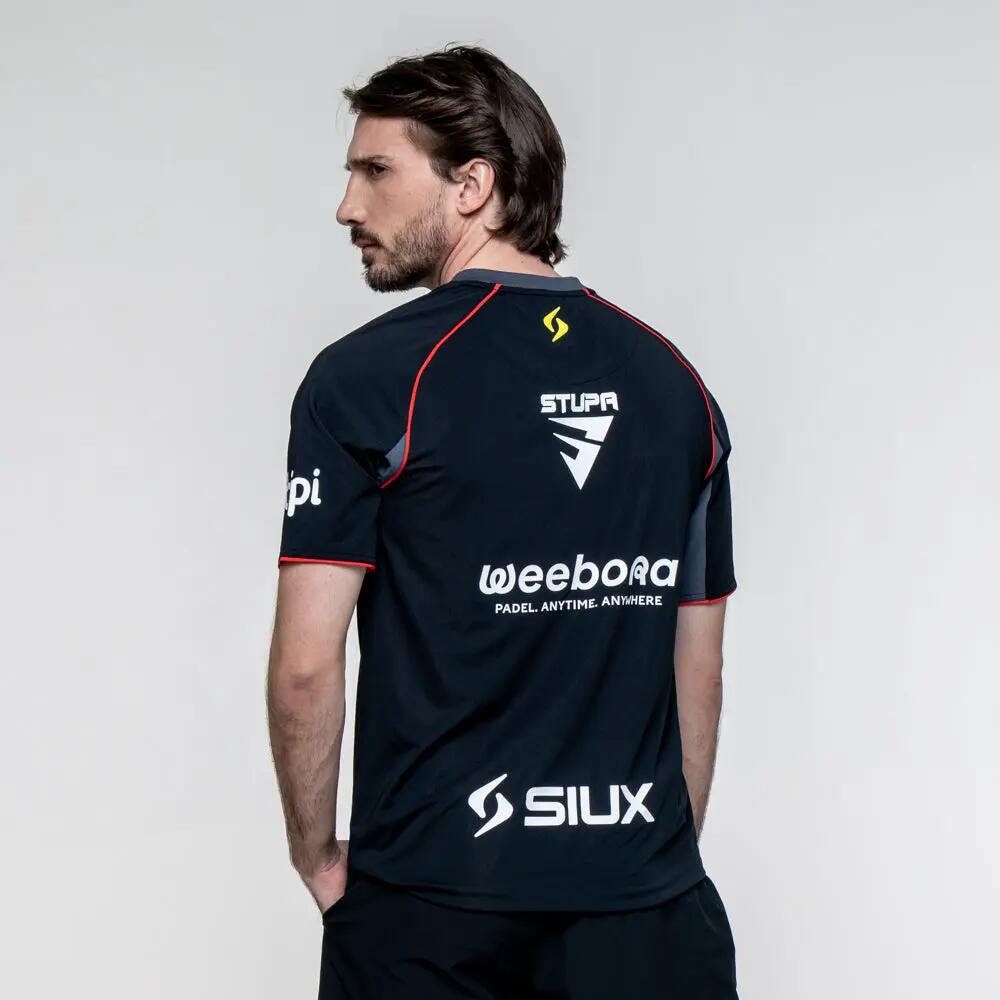 SIUX Electra x Stupa 26 A Negra | Camiseta oficial Franco Stupaczuk ligera 3/5