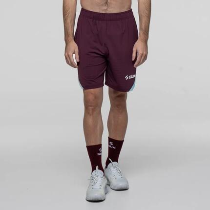 SIUX Apex 26 Bordeaux | Short de sport homme, léger, confortable et respirant