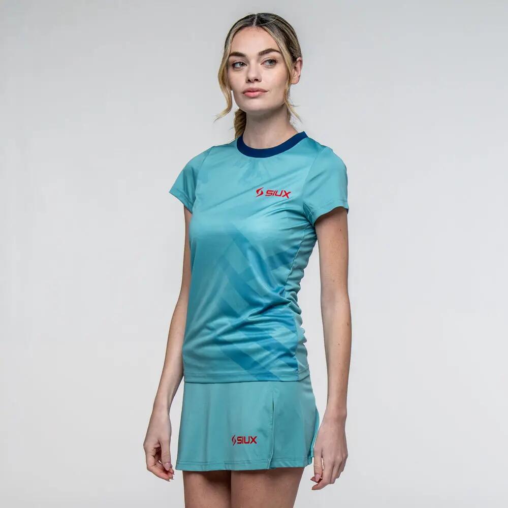 SIUX Wave 26 Grün | Damen-Sportshirt, leicht, elastisch und atmungsaktiv 3/7