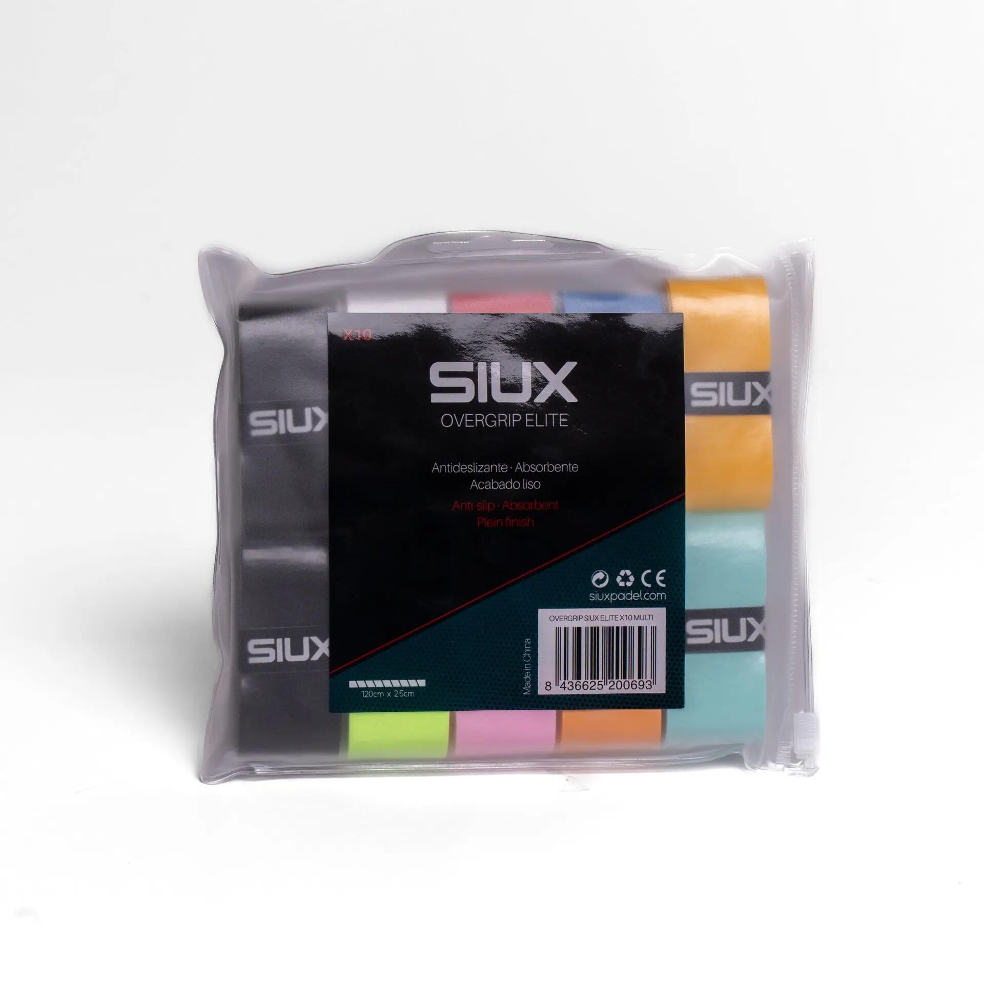 bag 10 PCS OVERGRIP Siux Elite MULTICOLOR 1/3