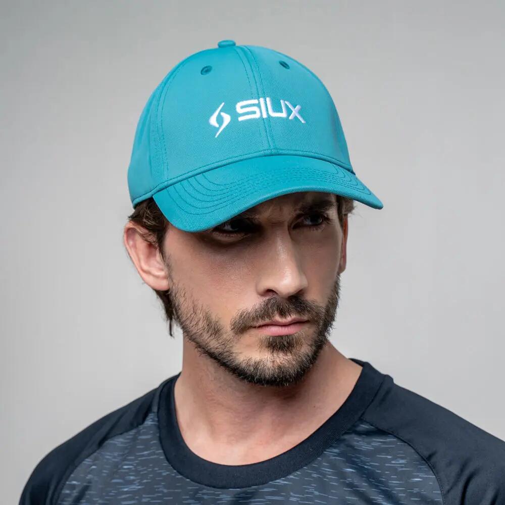 SIUX Basic 26 Verde | Gorra de pádel ligera, transpirable y ajustable 4/5