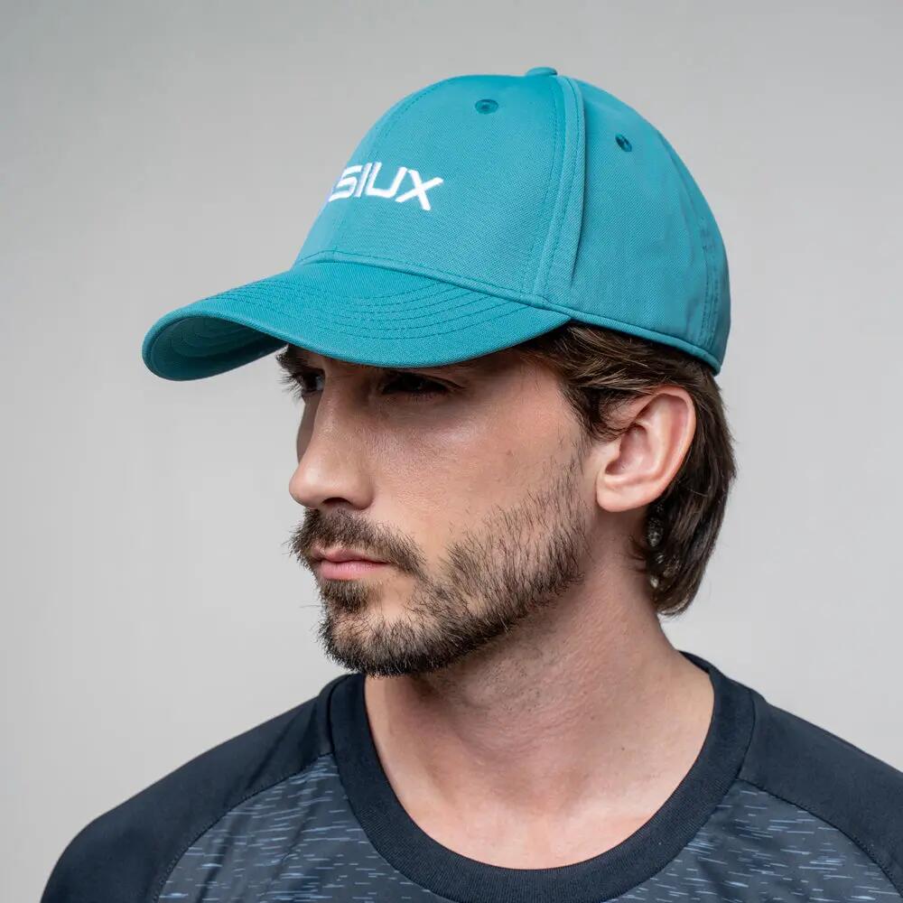 SIUX Basic 26 Verde | Gorra de pádel ligera, transpirable y ajustable 3/5