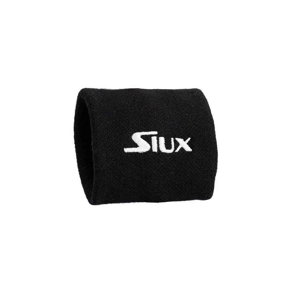 Pack 2 Muñequeras Siux Club Negras 2/3