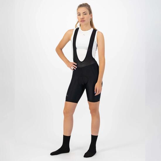 Cuissard Bretelles de Vélo Route Noir Femme Core