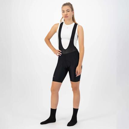 Cuissard Bretelles de Vélo Route Noir Femme Core