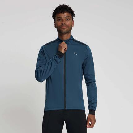 Veste Vélo Hiver Homme Veste de Cyclisme Core Noir