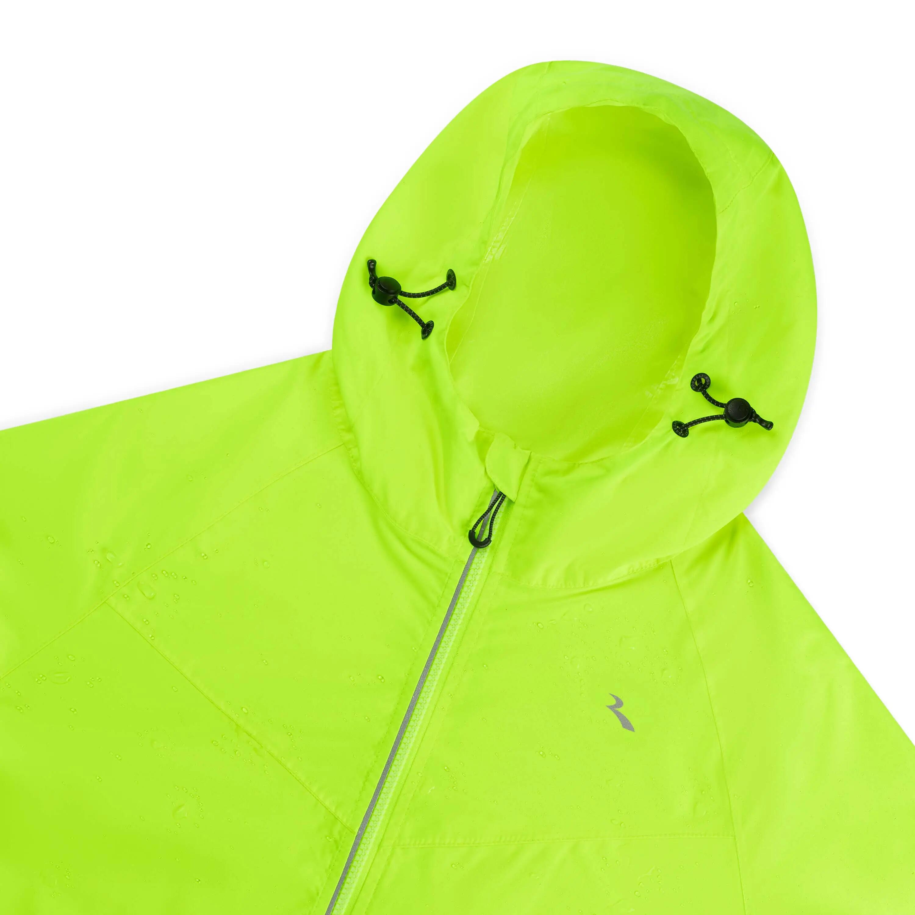 Regenjas voor de fiets Heren en Dames met capuchon 7/8