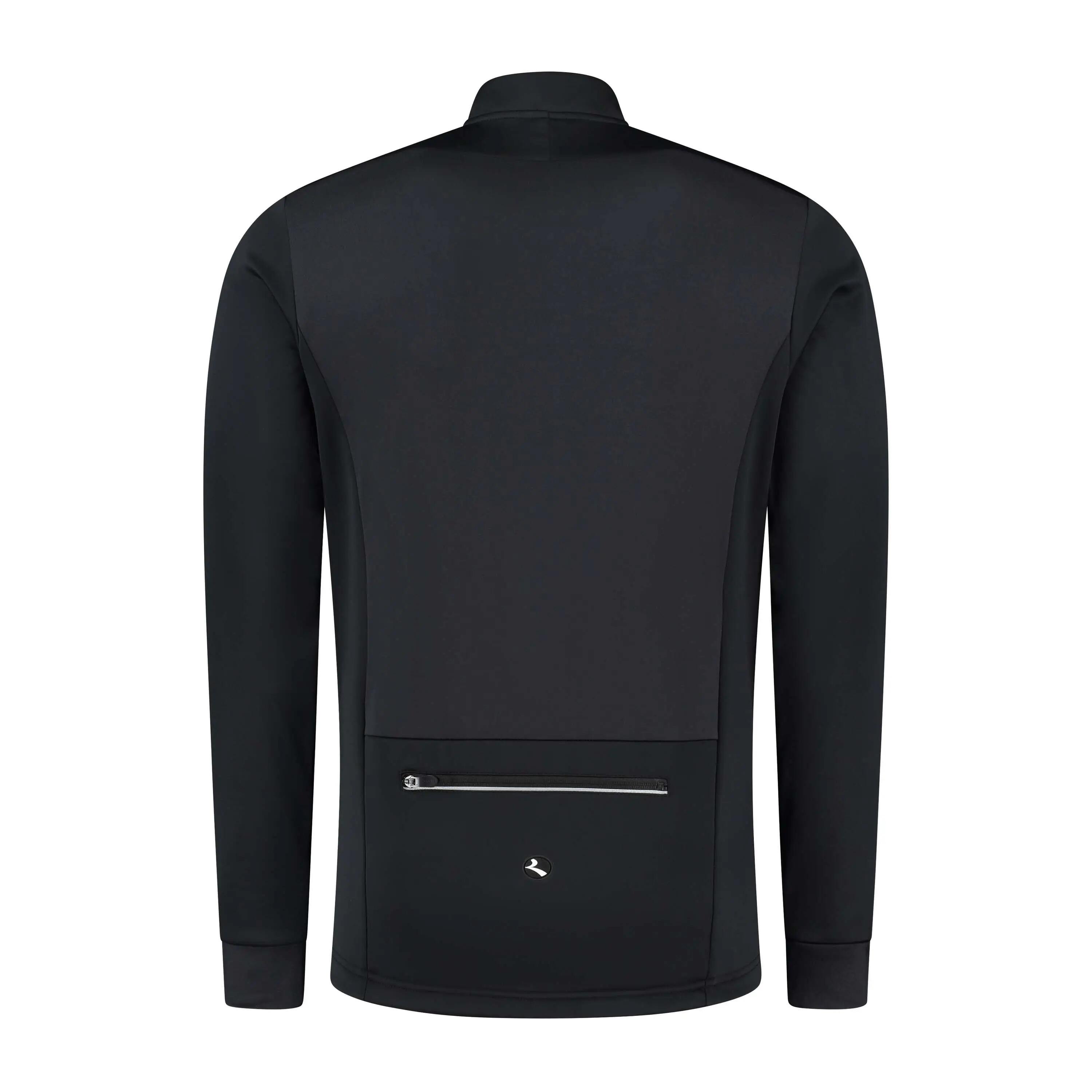 Fahrrad Winterjacke Herren Core Schwarz 4/7
