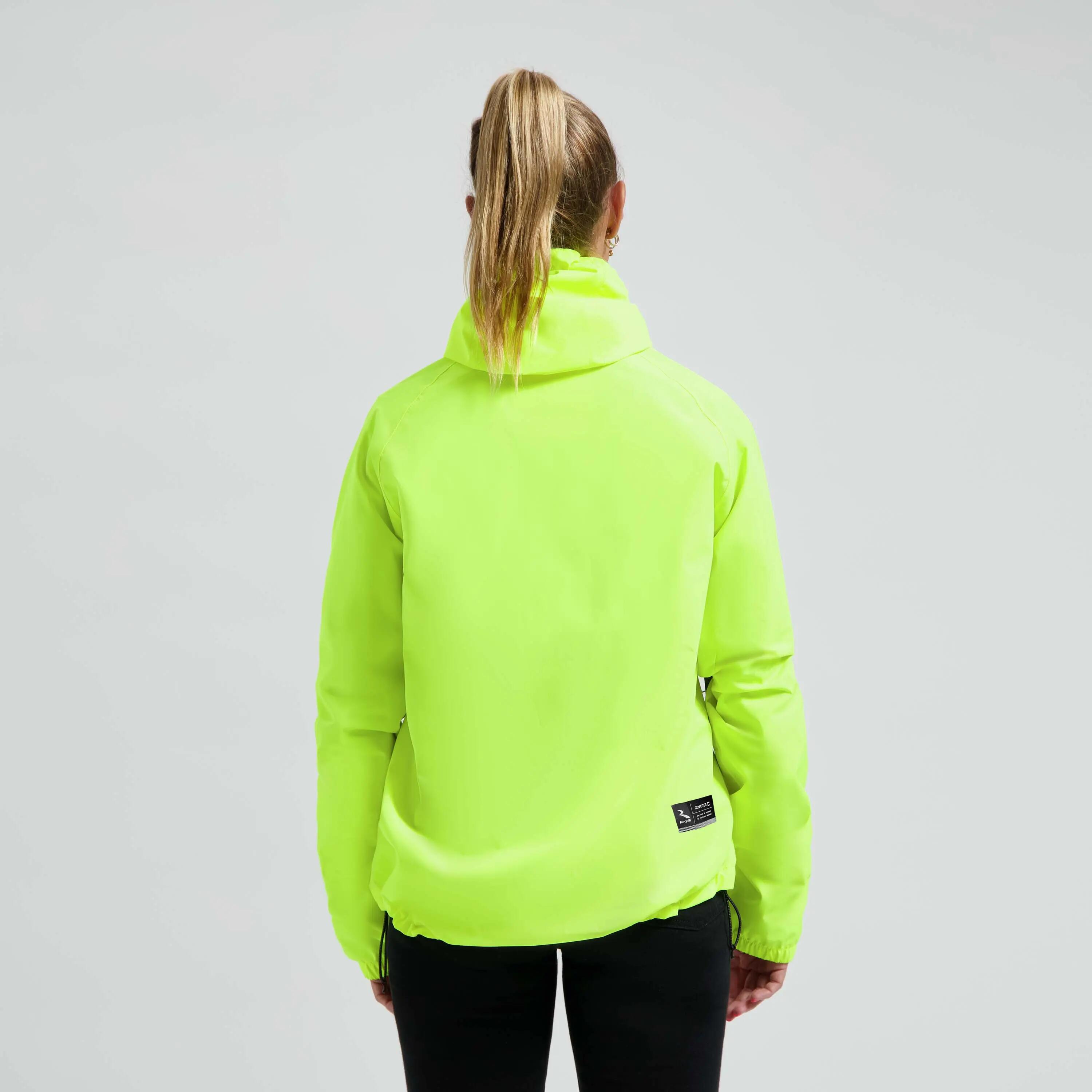 Regenjas voor de fiets Heren en Dames met capuchon 5/8