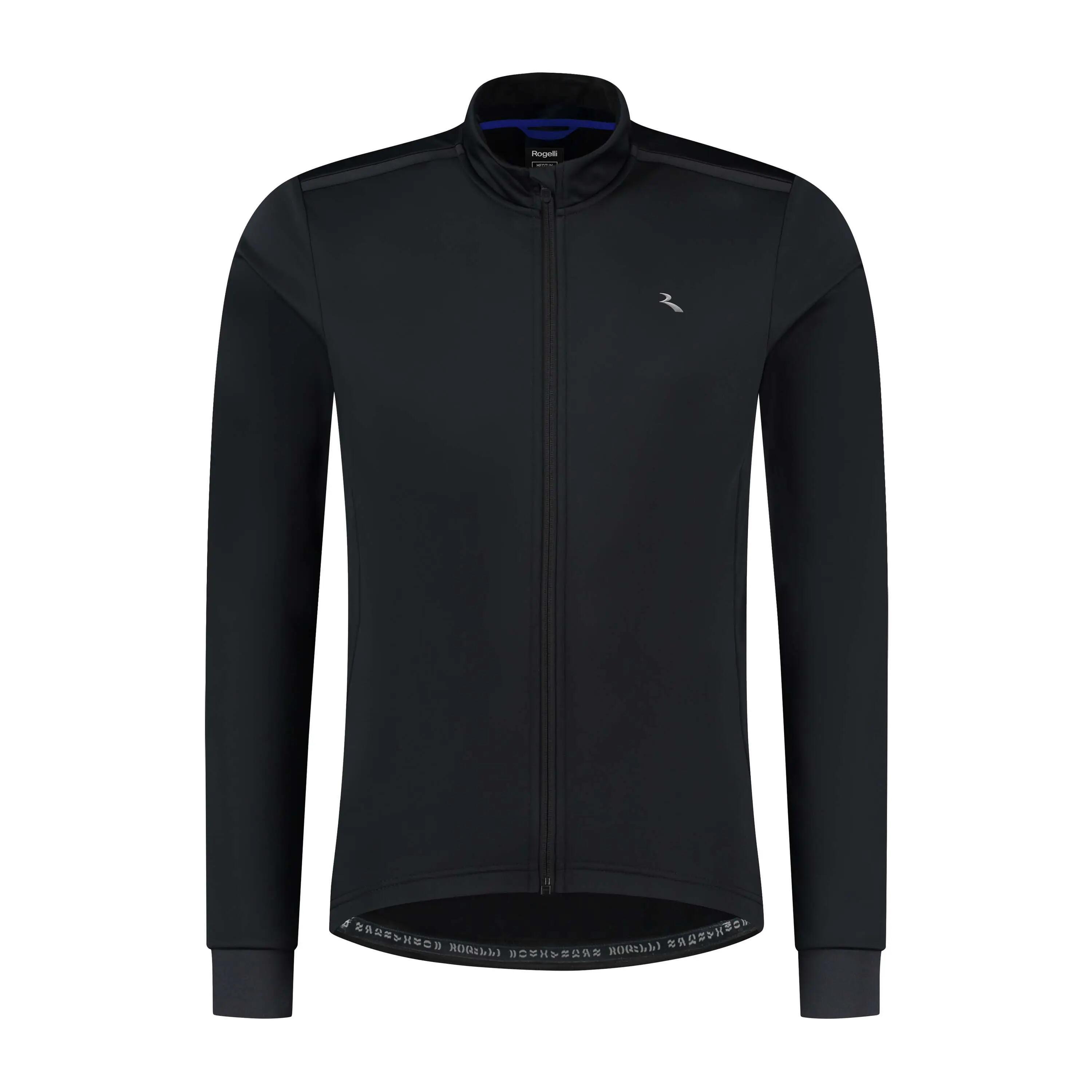 Fahrrad Winterjacke Herren Core Schwarz 2/7