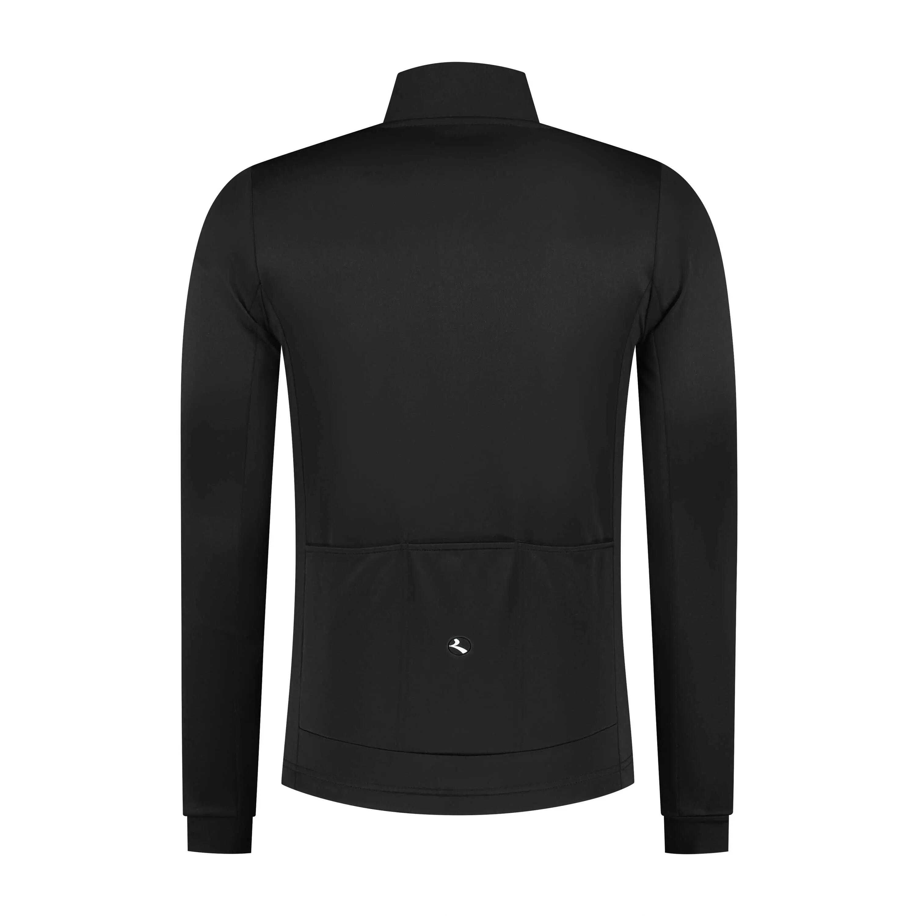 Fietsshirt Lange Mouwen Heren Core Zwart 4/7