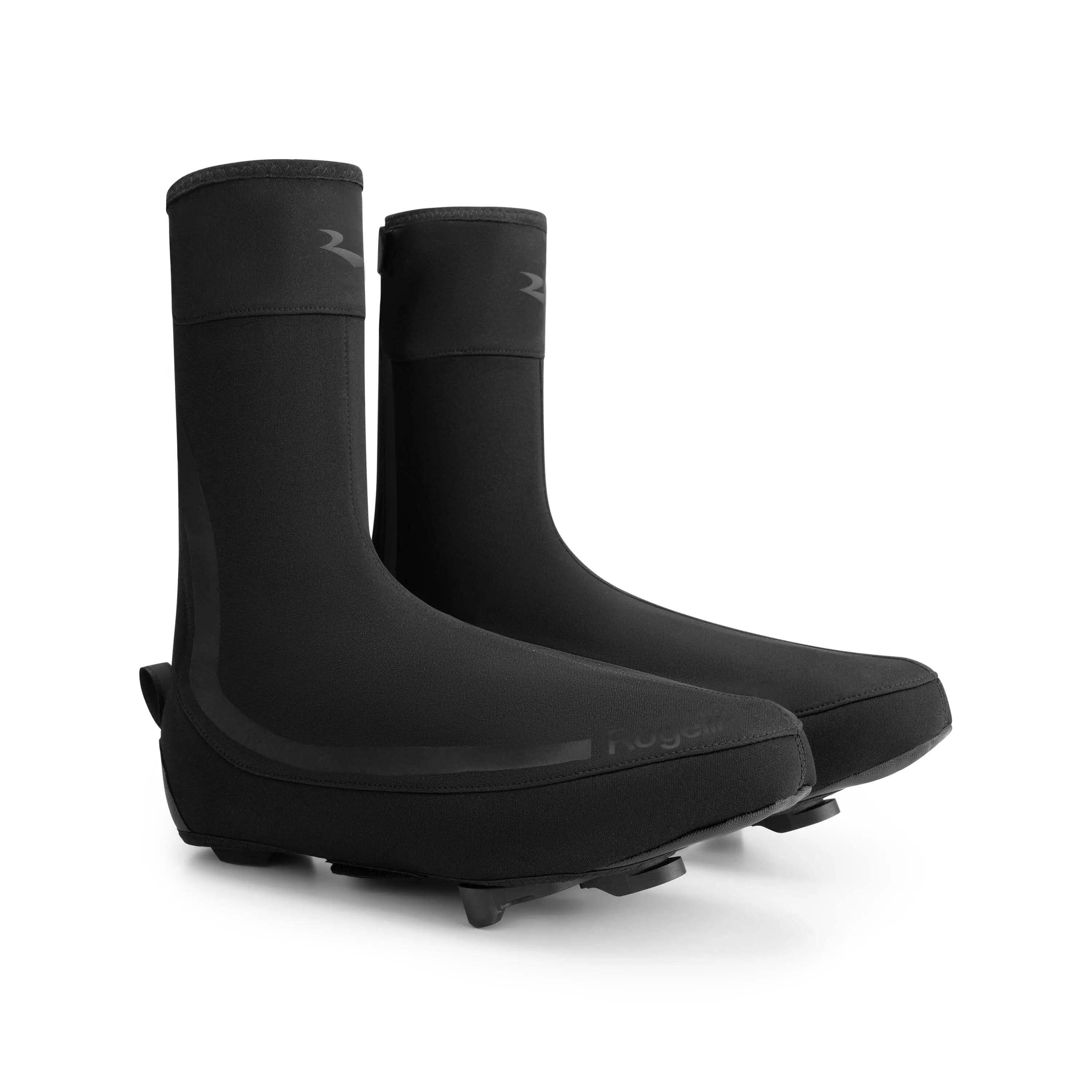 Fahrrad Überschuhe Rennrad Schwarz Essential Softshell 2/7