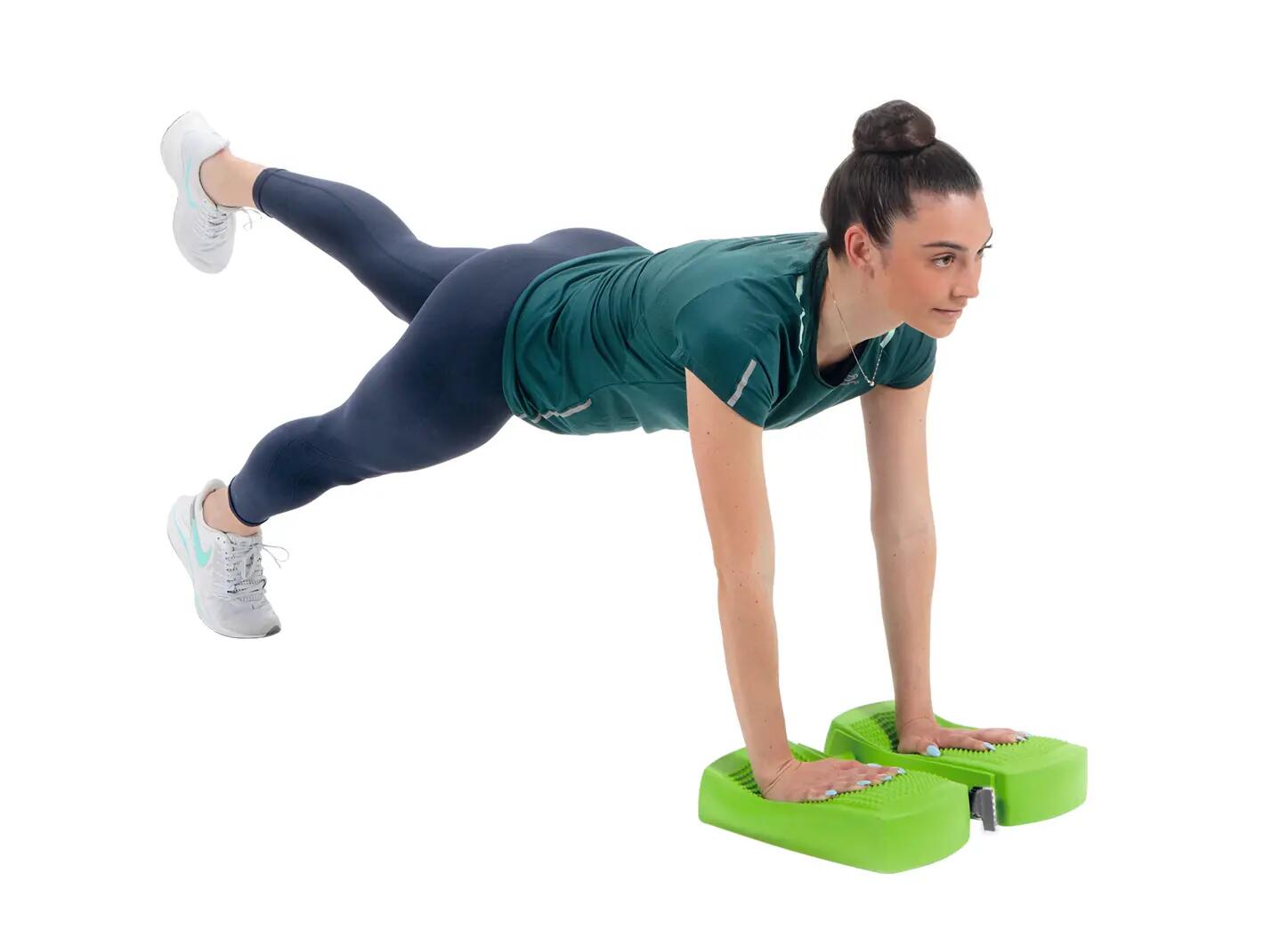 Gymnic Movin' Step Step gonfiabile propriocettivo verde lime 7/10