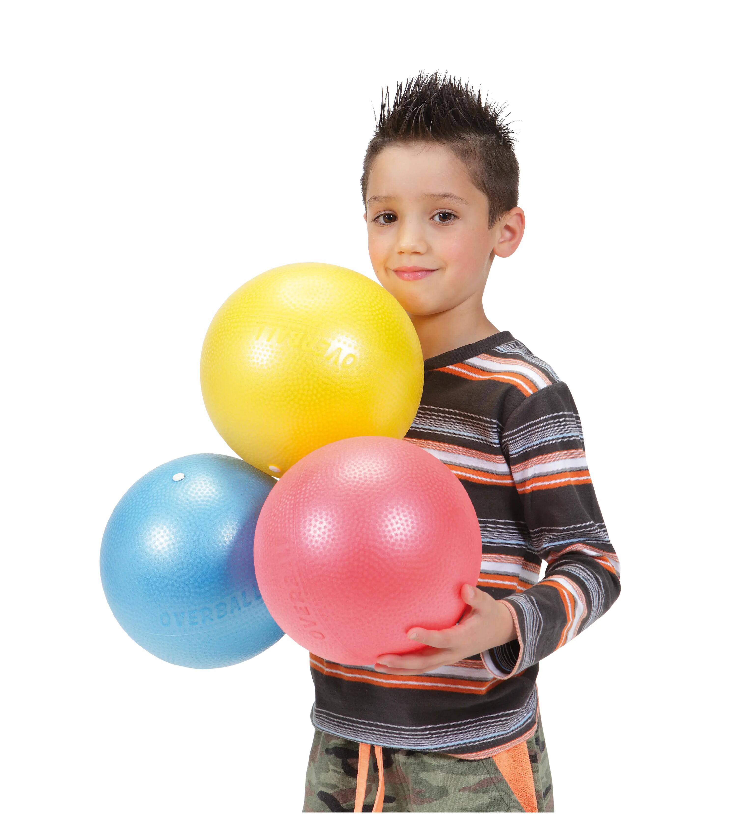 Gymnic Over Ball Palla morbida gonfiabile Ø 23 cm blu giochi motori bambini 5/7