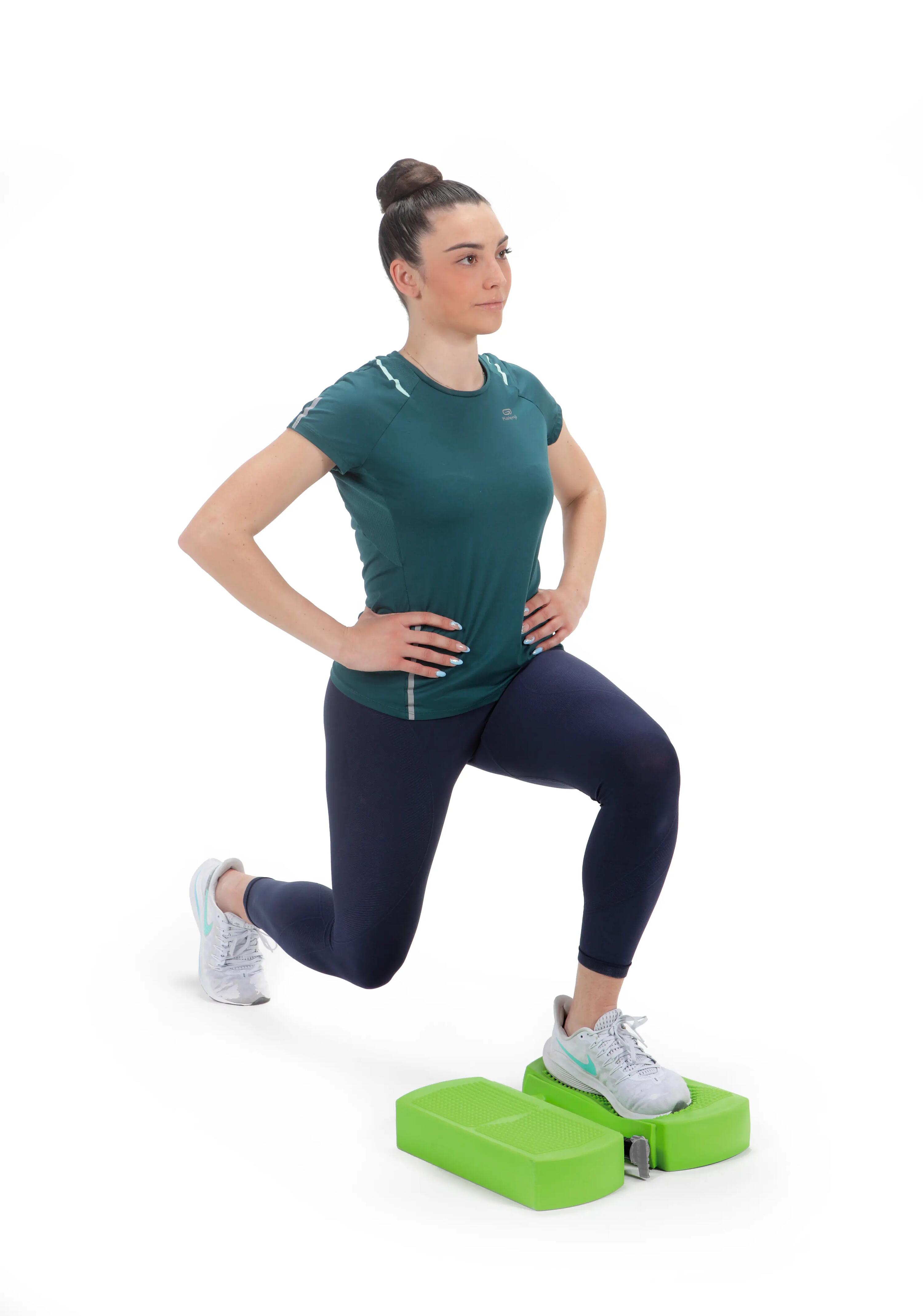 Gymnic Movin' Step Step gonfiabile propriocettivo verde lime 5/10
