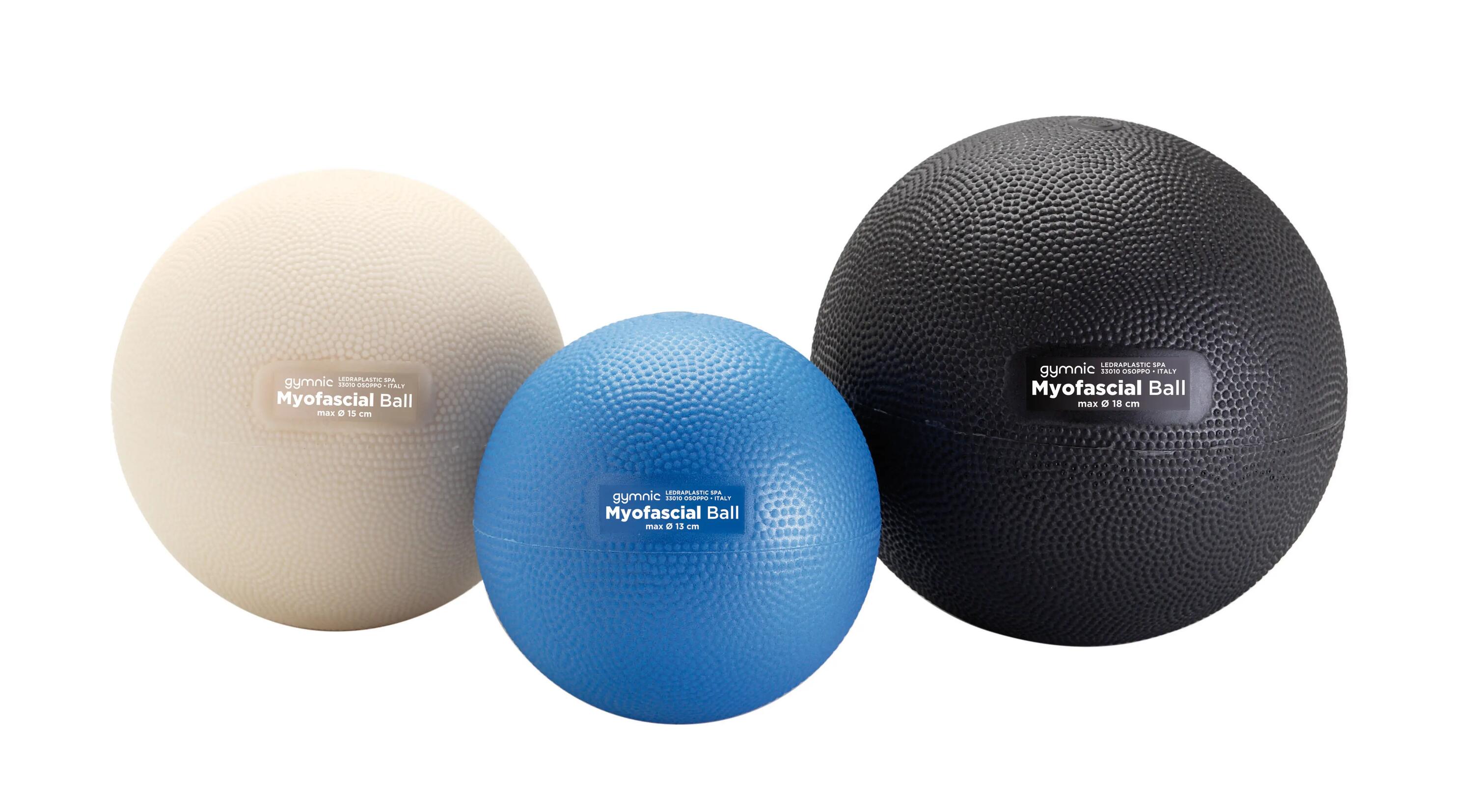 Gymnic Myofascial Ball Palla gonfiabile miofasciale Ø 15 cm bianca 6/6