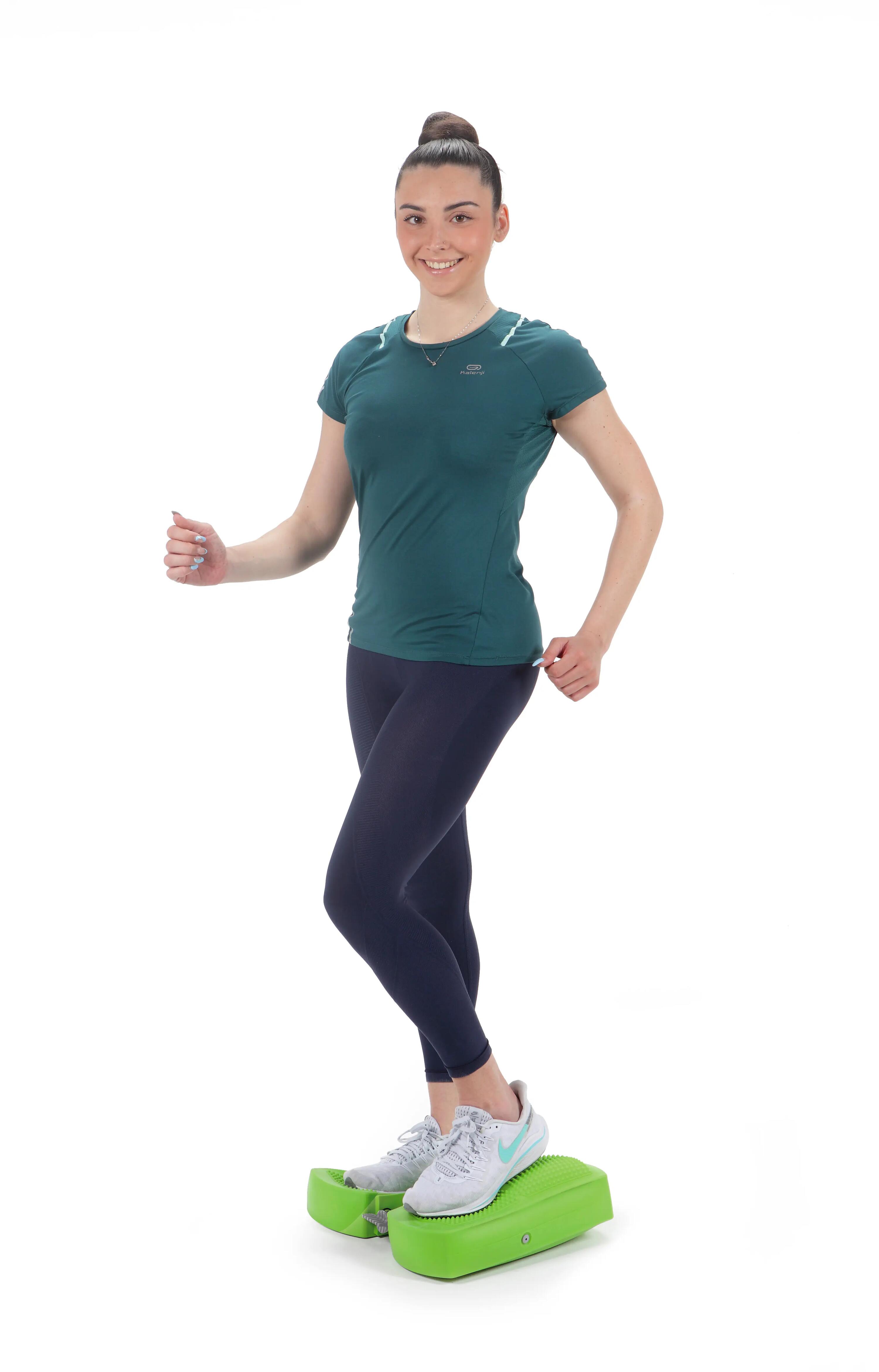 Gymnic Movin' Step Step gonfiabile propriocettivo verde lime 2/10
