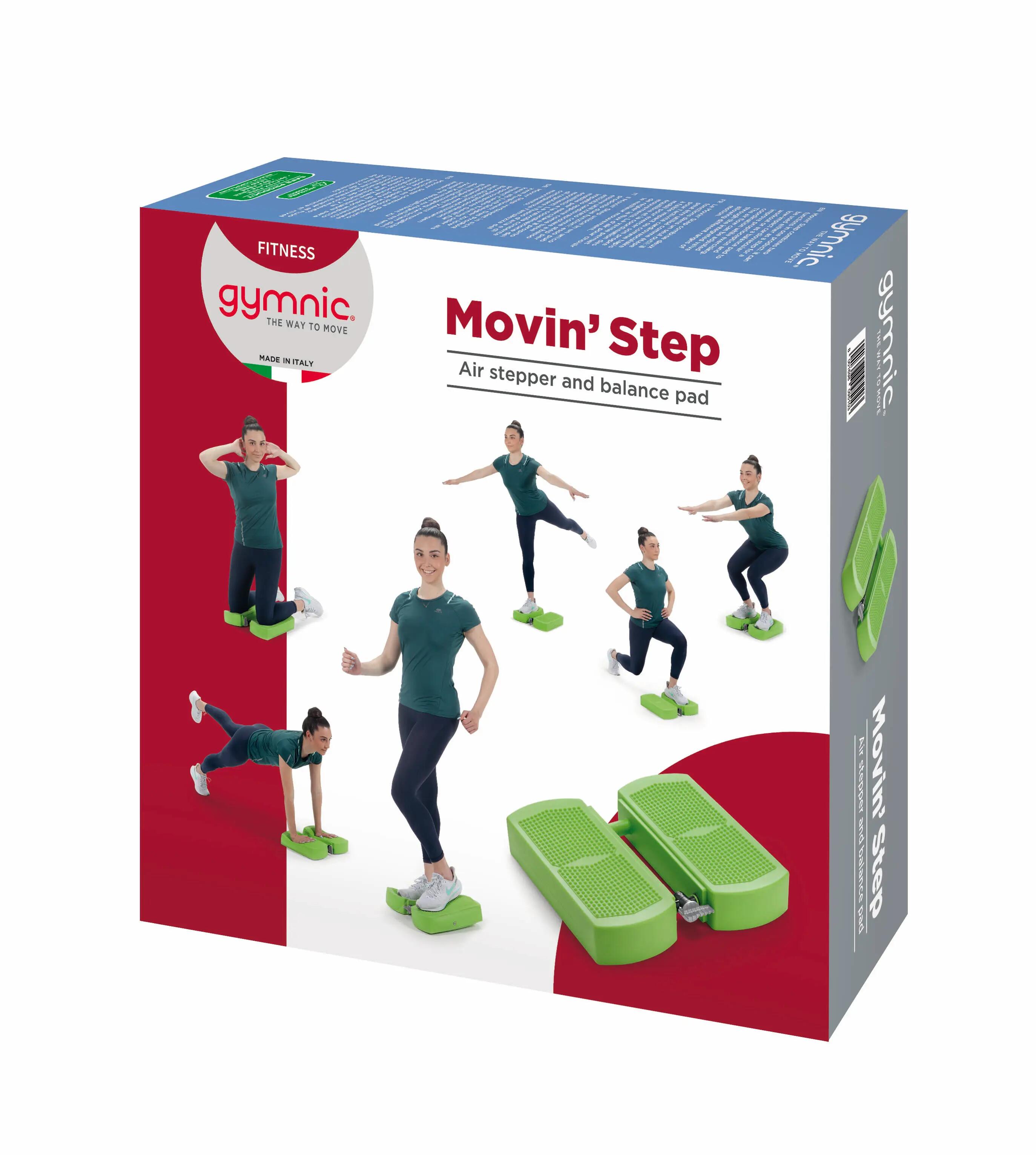 Gymnic Movin' Step Step gonfiabile propriocettivo verde lime 10/10