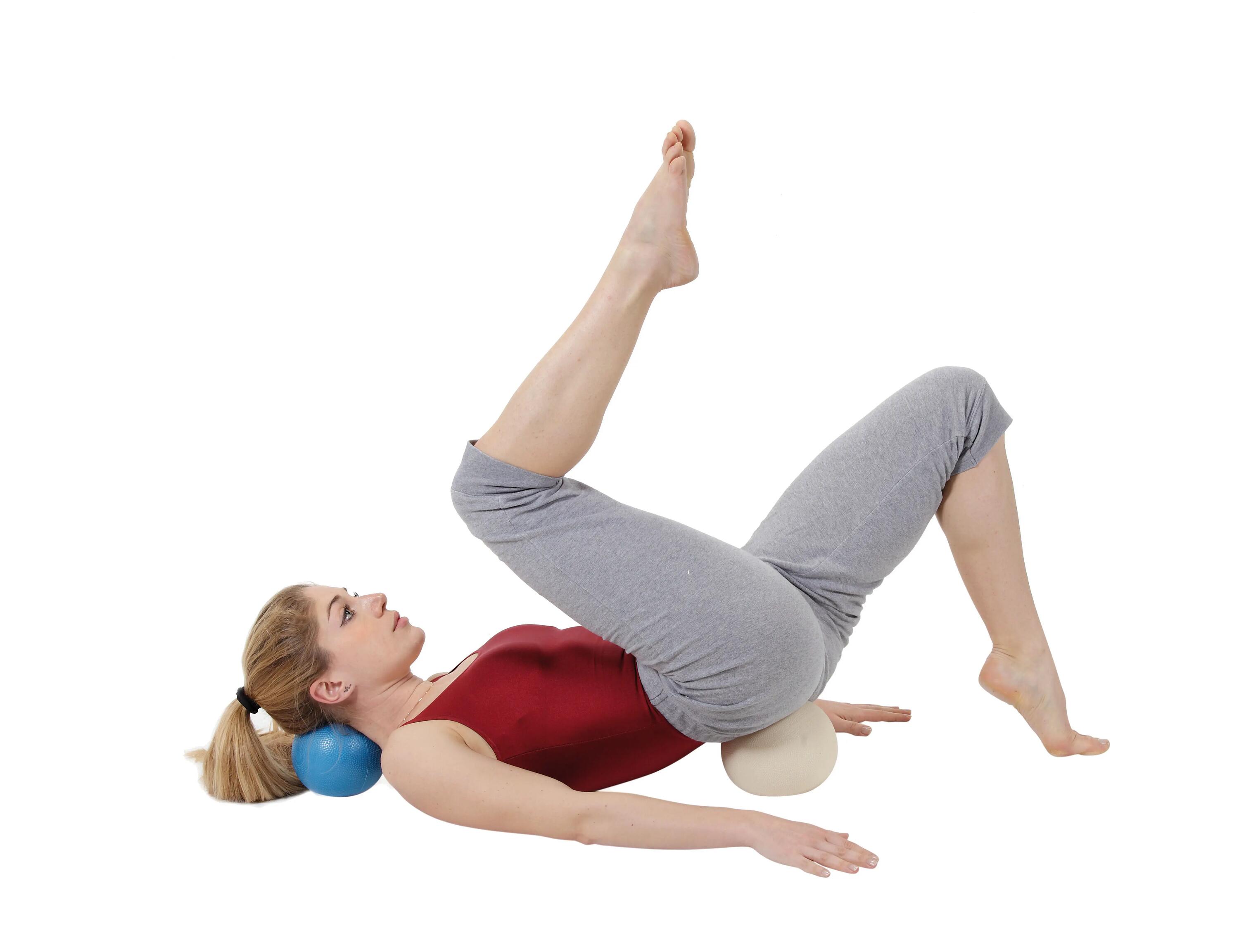 Gymnic Myofascial Ball Palla gonfiabile miofasciale Ø 15 cm bianca 4/6