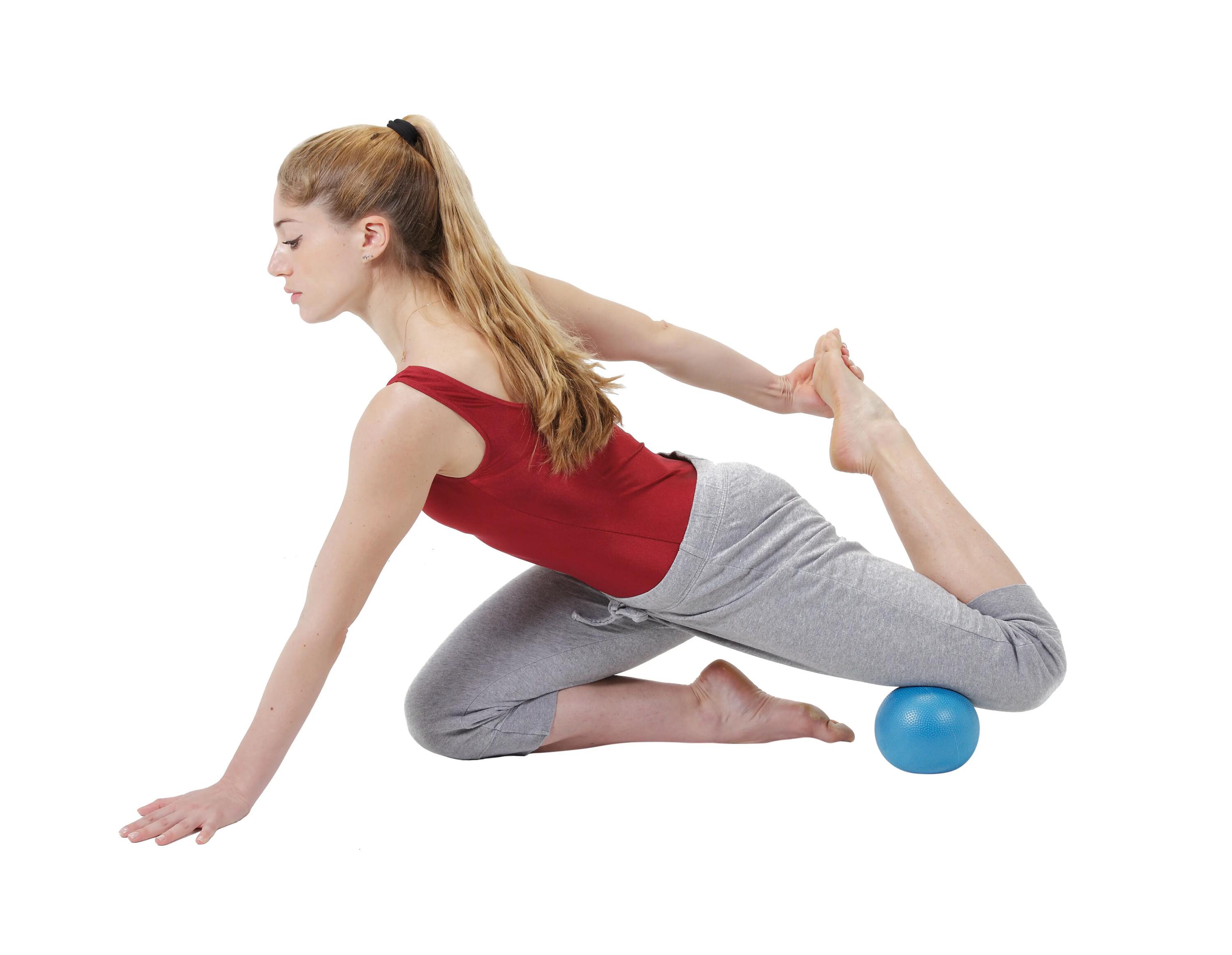 Gymnic Myofascial Ball Palla gonfiabile miofasciale Ø 13 cm blu 2/6