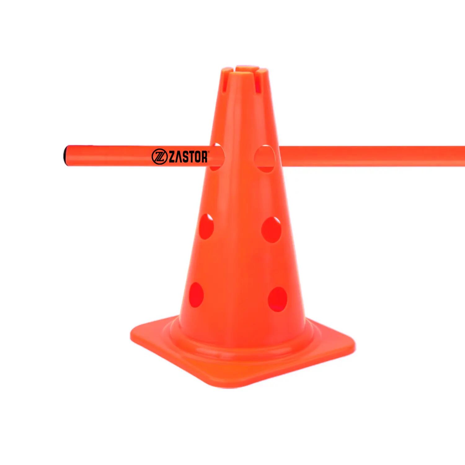 Señalizador30 cm con soporte para picas Zastor Naranja 4/6