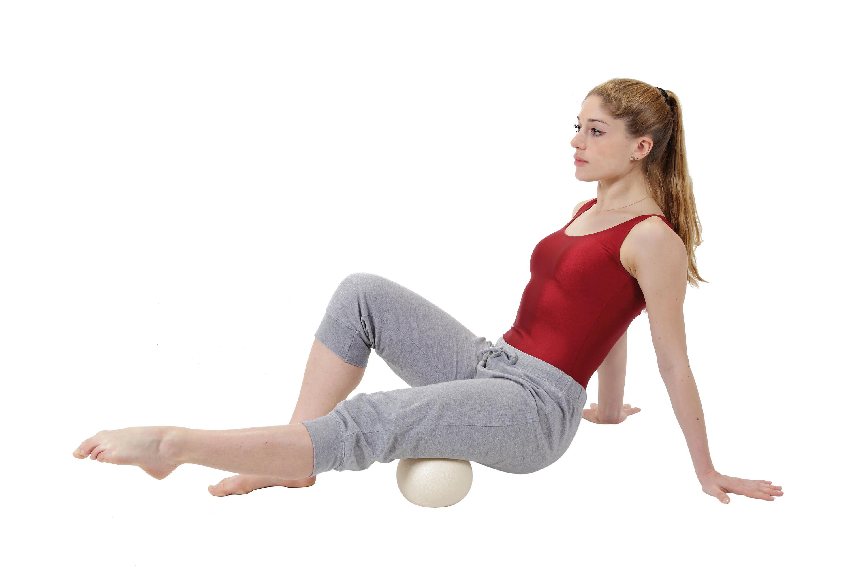 Gymnic Myofascial Ball Palla gonfiabile miofasciale Ø 15 cm bianca 3/6